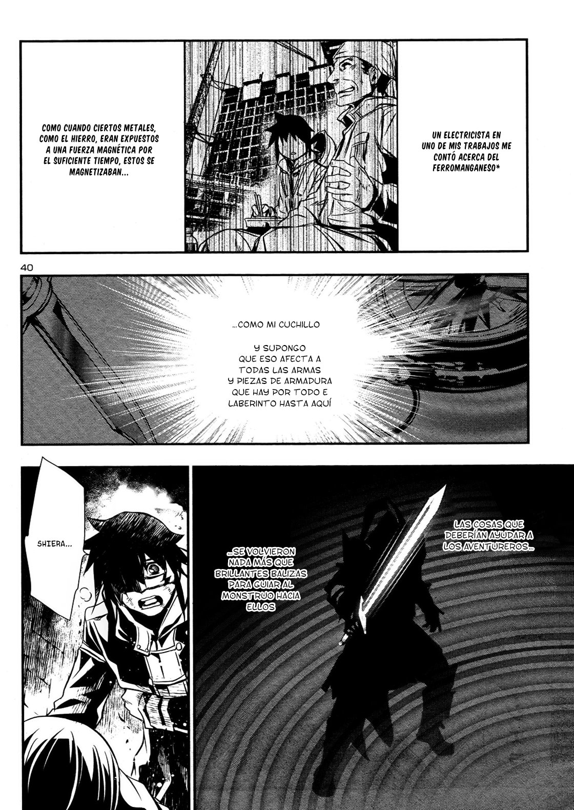Shinju no Nectar Capitulo 17: Es el laberinto página 40