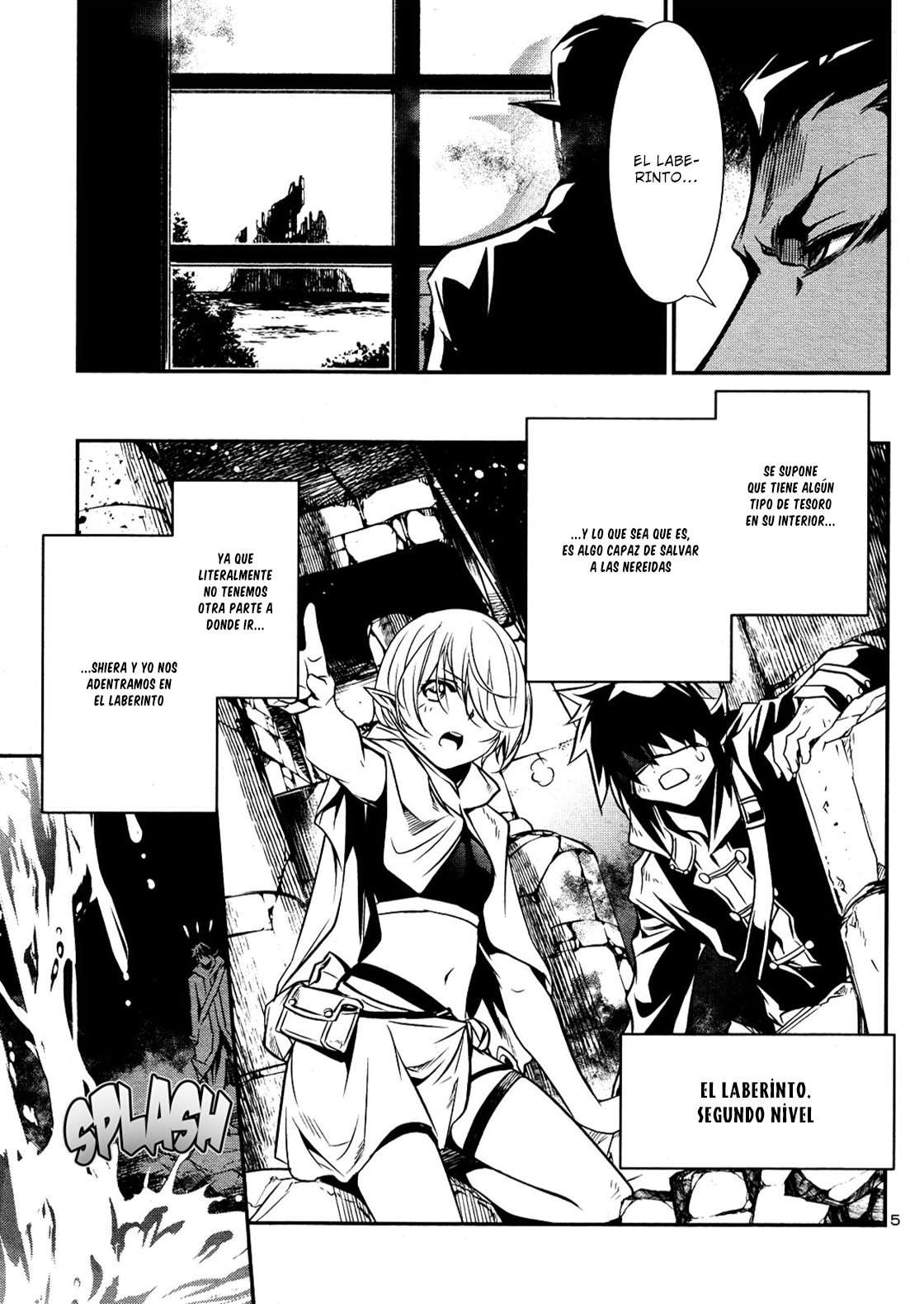 Shinju no Nectar Capitulo 17: Es el laberinto página 5