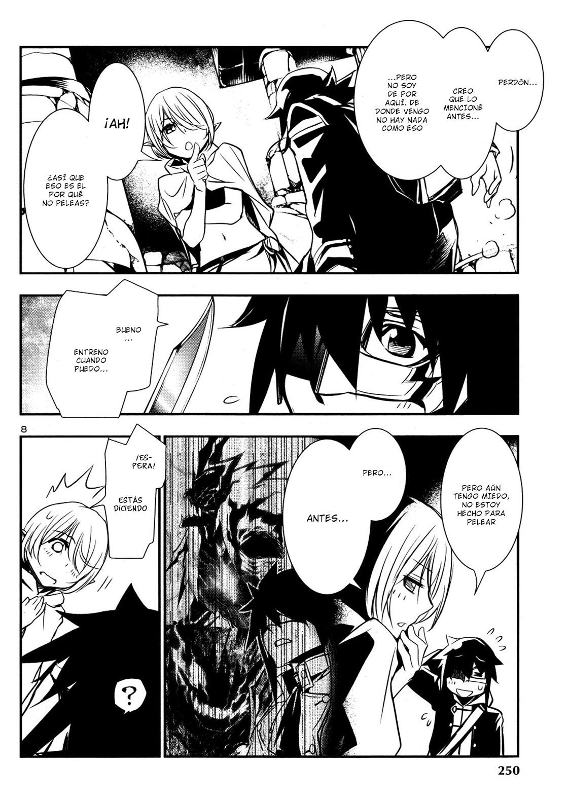 Shinju no Nectar Capitulo 17: Es el laberinto página 8