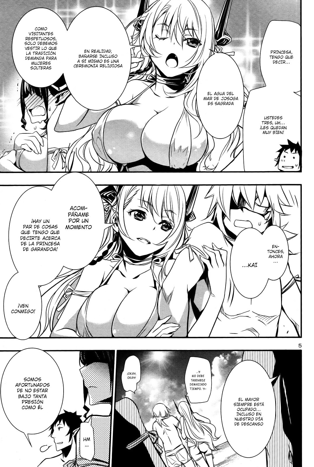 Shinju no Nectar Capitulo 18: Un día de descanso página 7