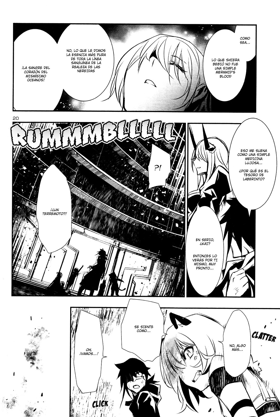 Shinju no Nectar Capitulo 19: El Corazón del Laberinto página 21
