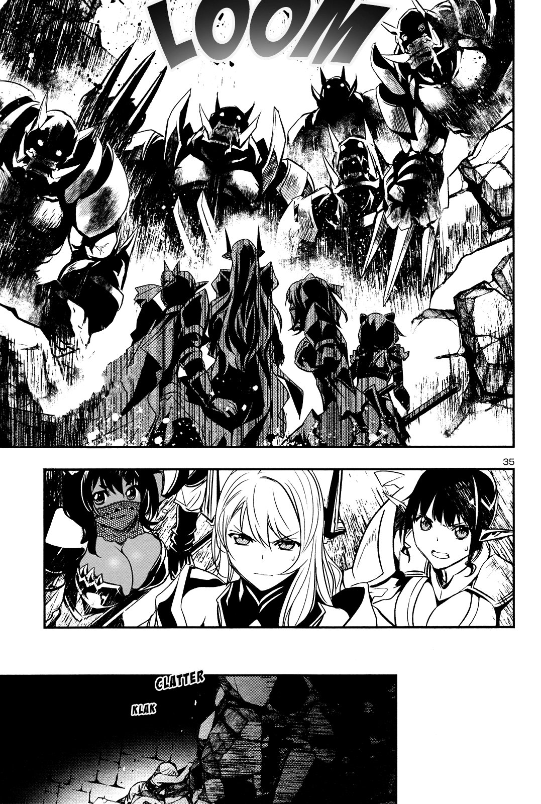 Shinju no Nectar Capitulo 19: El Corazón del Laberinto página 36