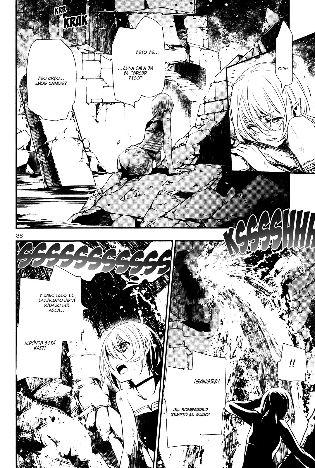 Shinju no Nectar Capitulo 19: El Corazón del Laberinto página 37