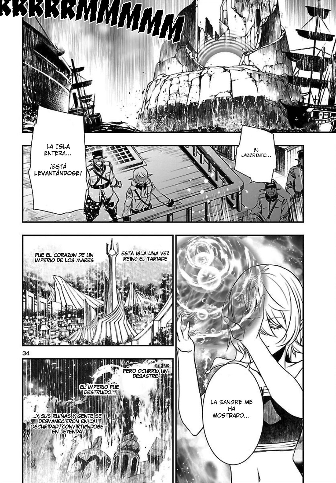 Shinju no Nectar Capitulo 20: Gobernantes del mar página 35