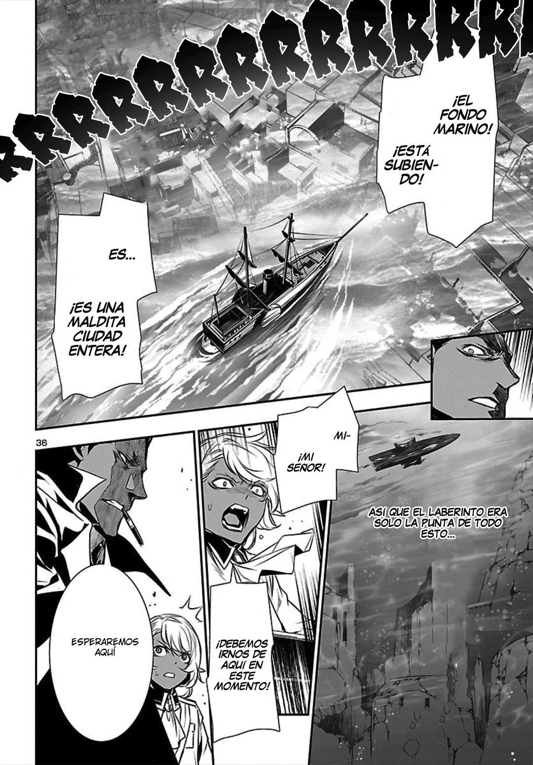 Shinju no Nectar Capitulo 20: Gobernantes del mar página 37