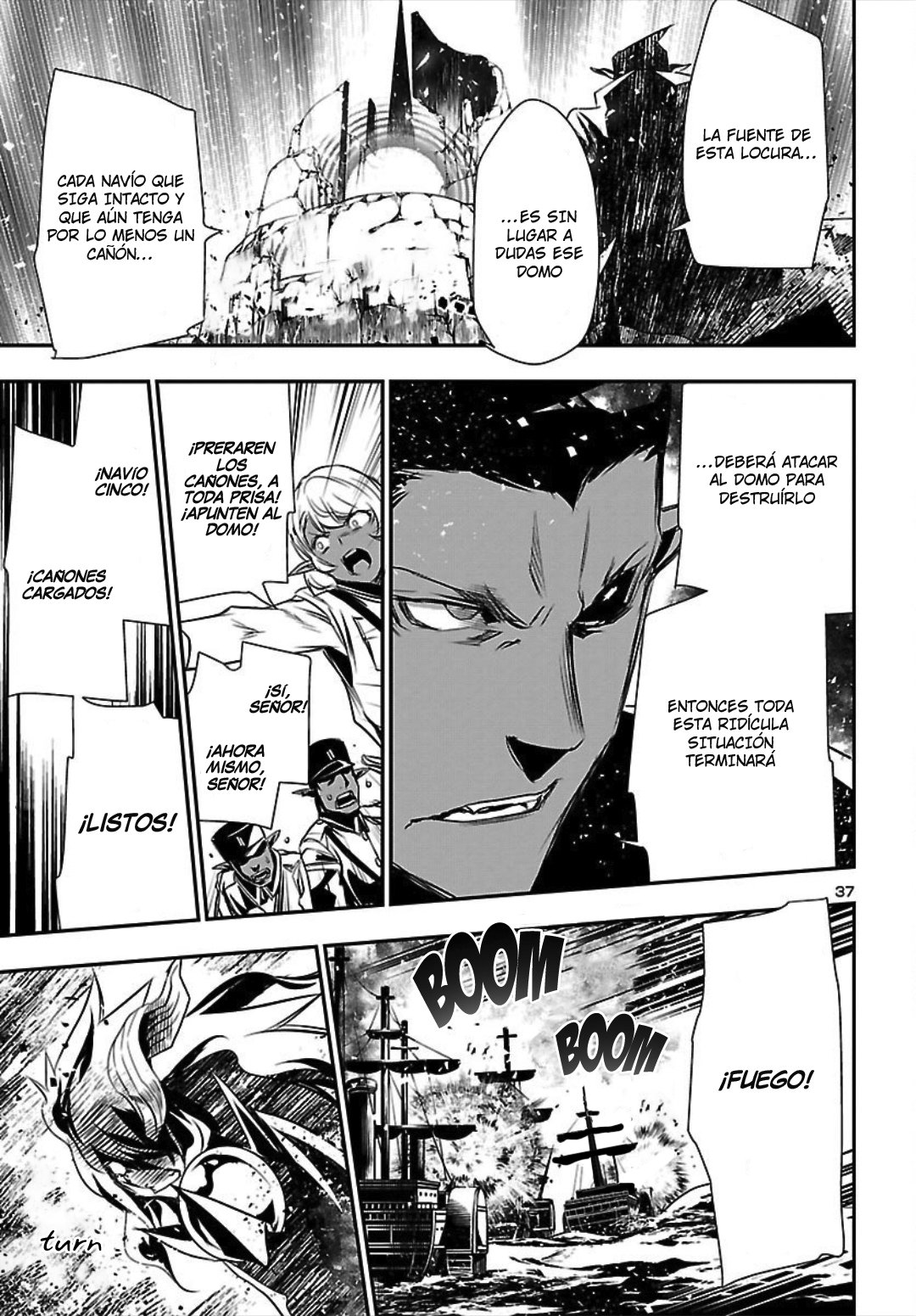 Shinju no Nectar Capitulo 20: Gobernantes del mar página 38