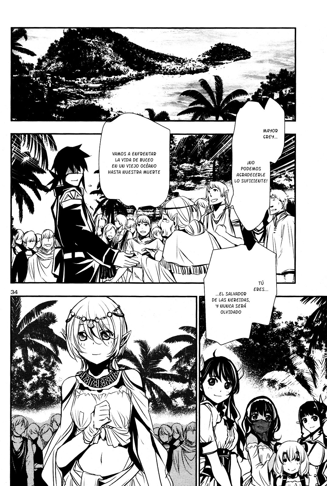 Shinju no Nectar Capitulo 21: La flota página 35