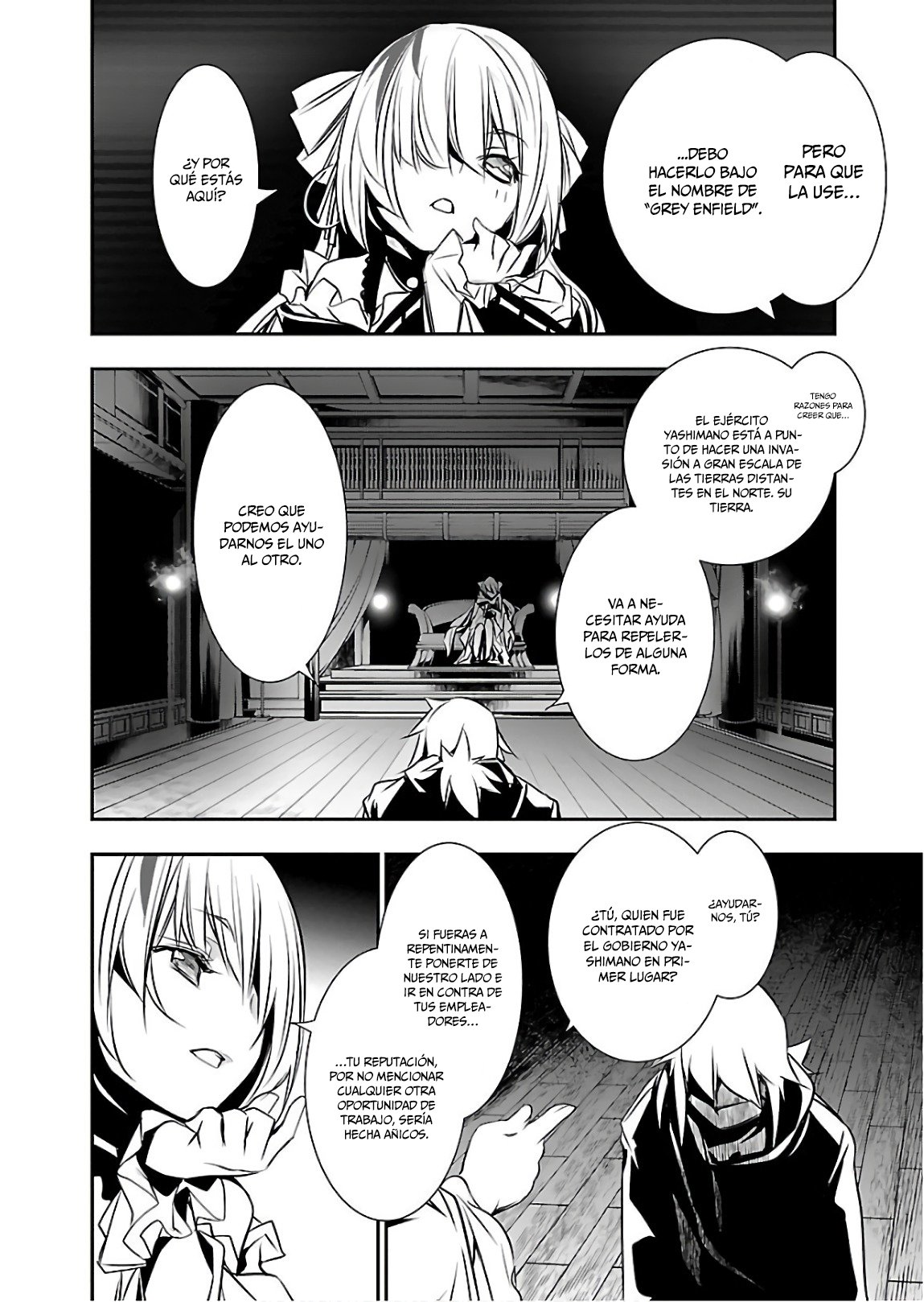 Shinju no Nectar Capitulo 24: Intercambio de rehenes página 39