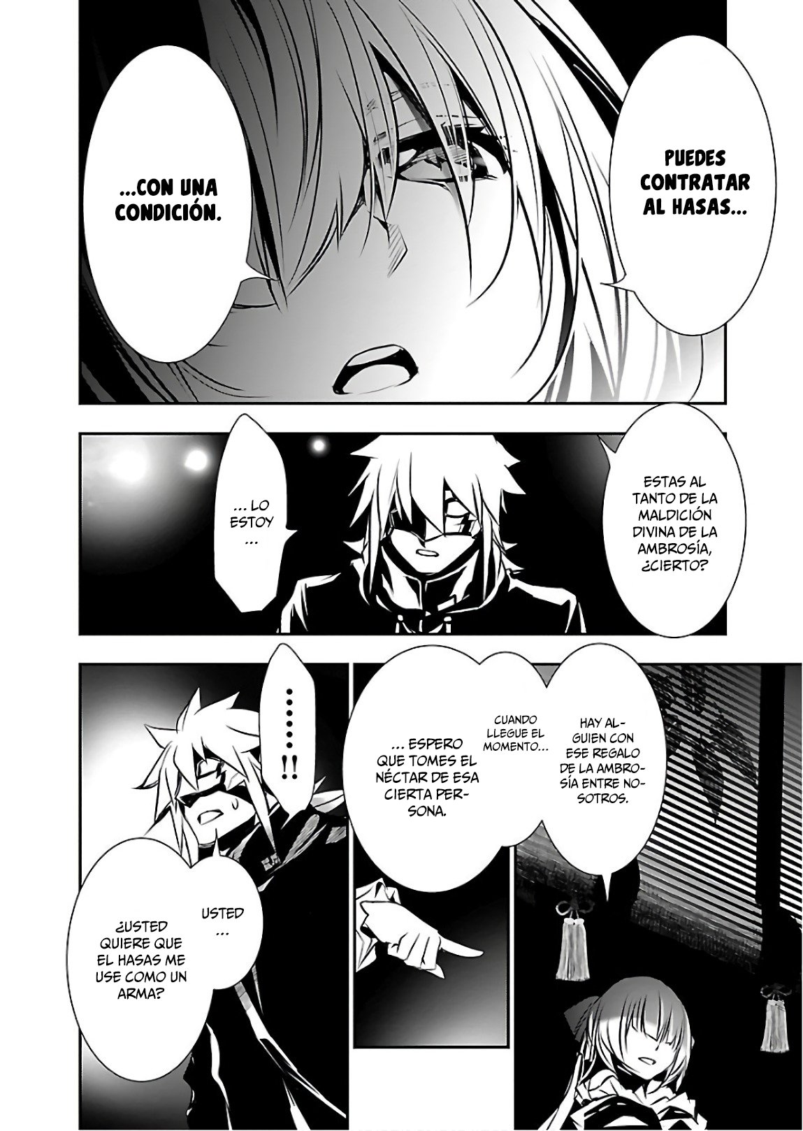 Shinju no Nectar Capitulo 24: Intercambio de rehenes página 43