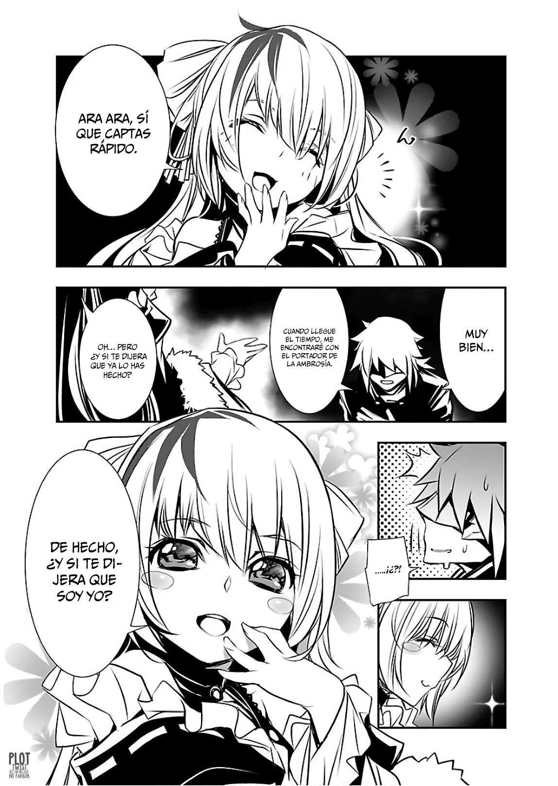 Shinju no Nectar Capitulo 24: Intercambio de rehenes página 44