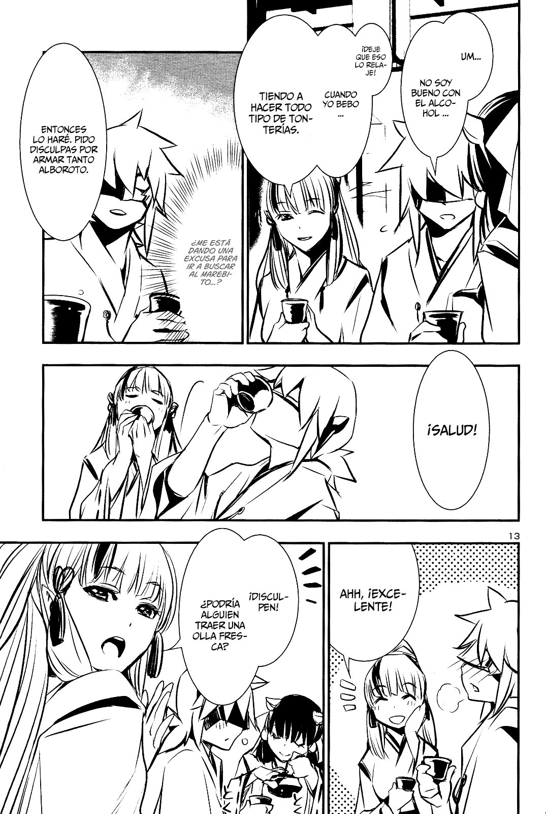 Shinju no Nectar Capitulo 25: Gran Madre De Las Hasas página 13
