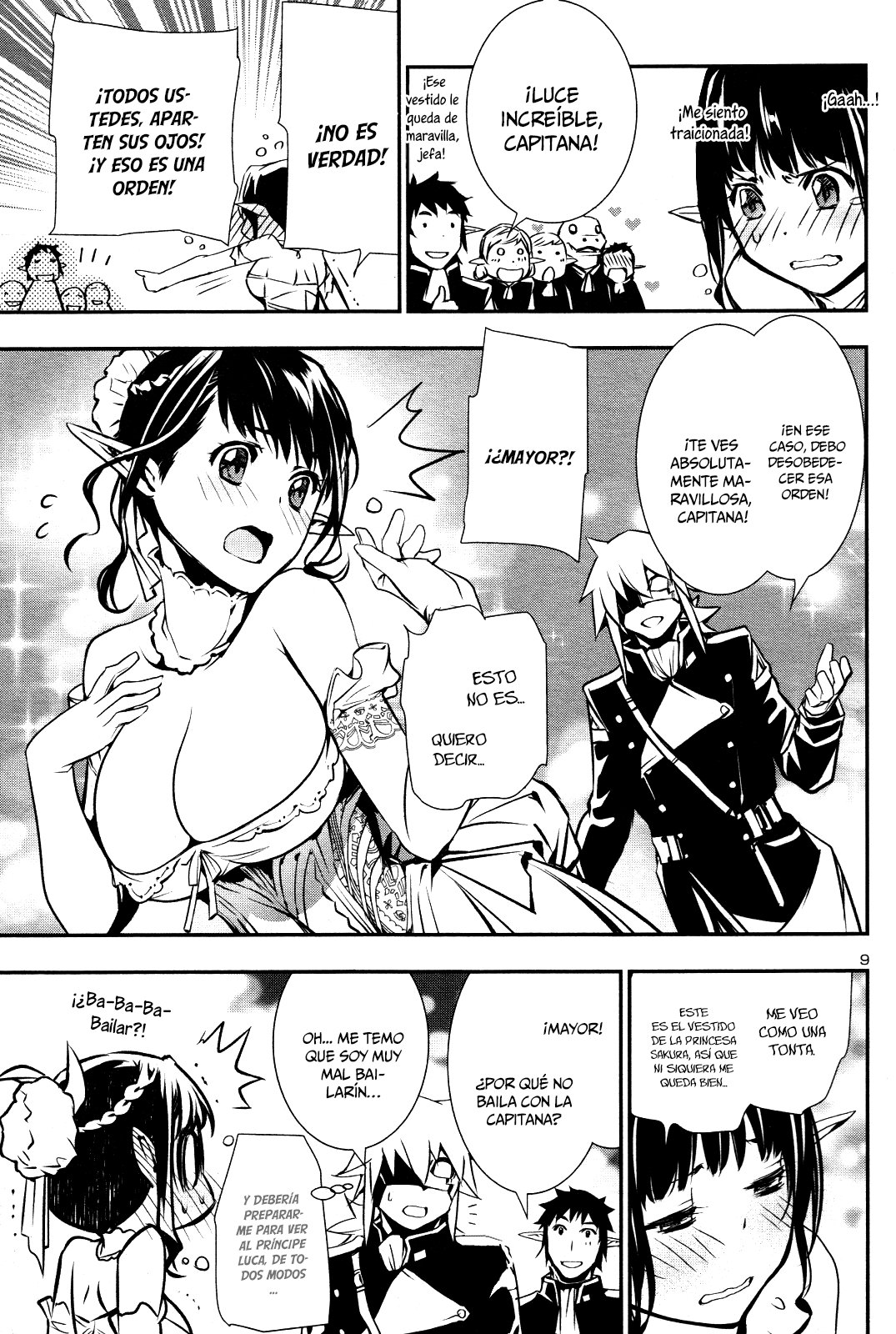 Shinju no Nectar Capitulo 30.5: un baile con él amor página 10