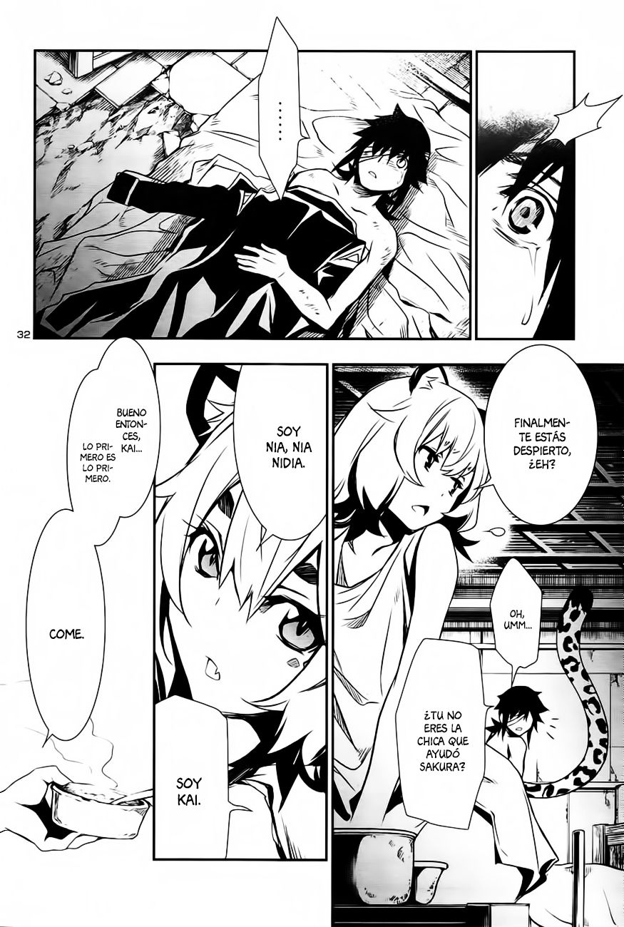 Shinju no Nectar Capitulo 4: El Héroe Enmascarado. página 32