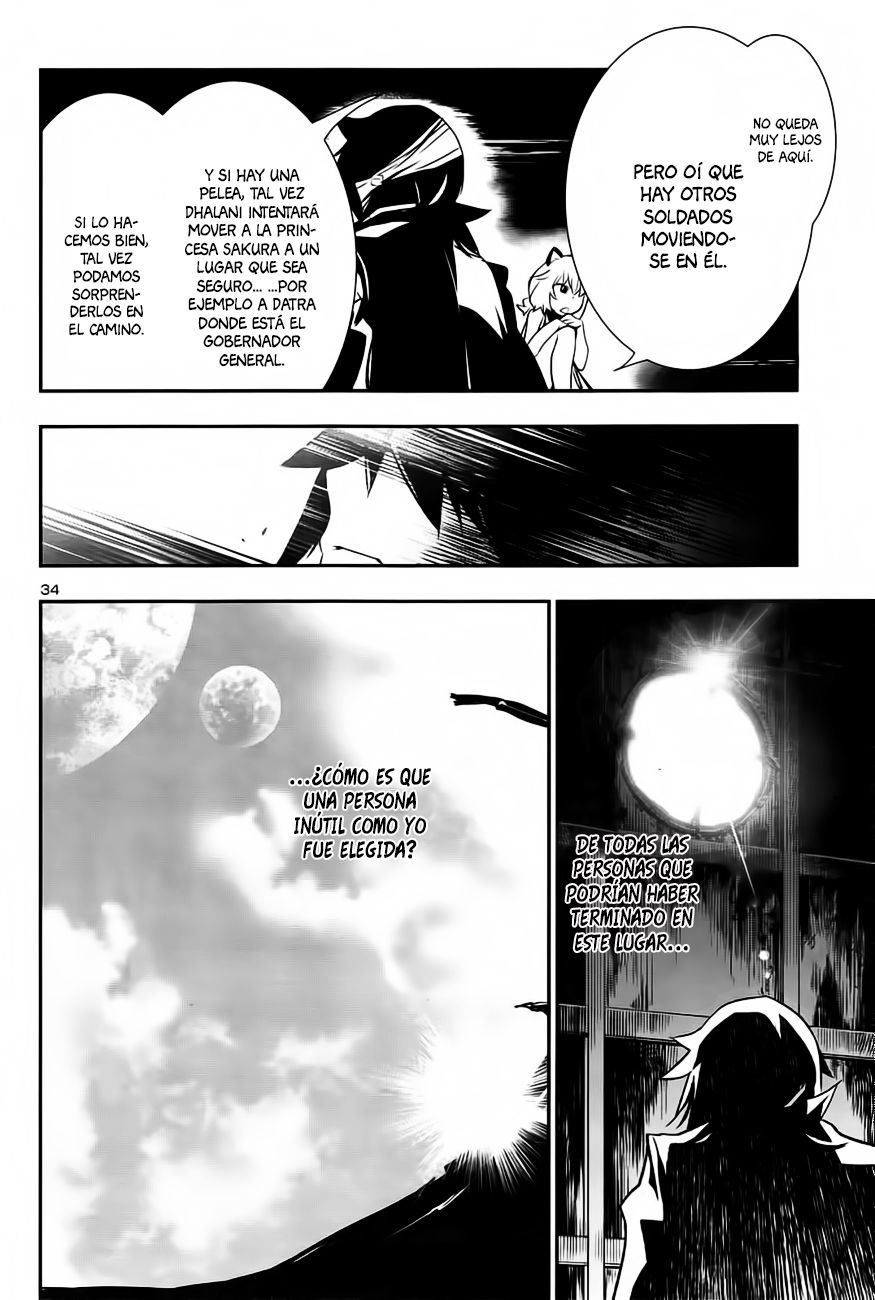 Shinju no Nectar Capitulo 4: El Héroe Enmascarado. página 34
