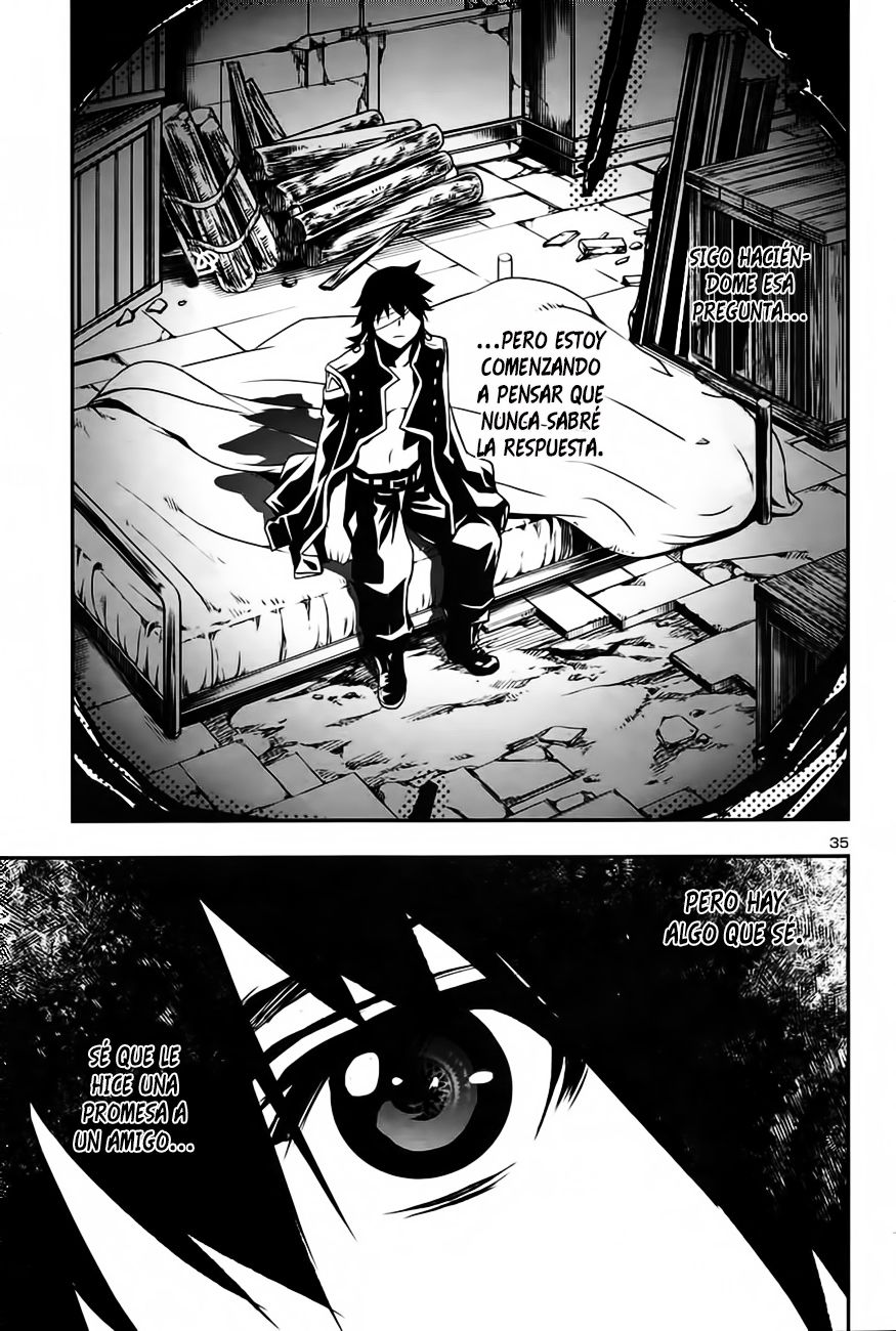 Shinju no Nectar Capitulo 4: El Héroe Enmascarado. página 35