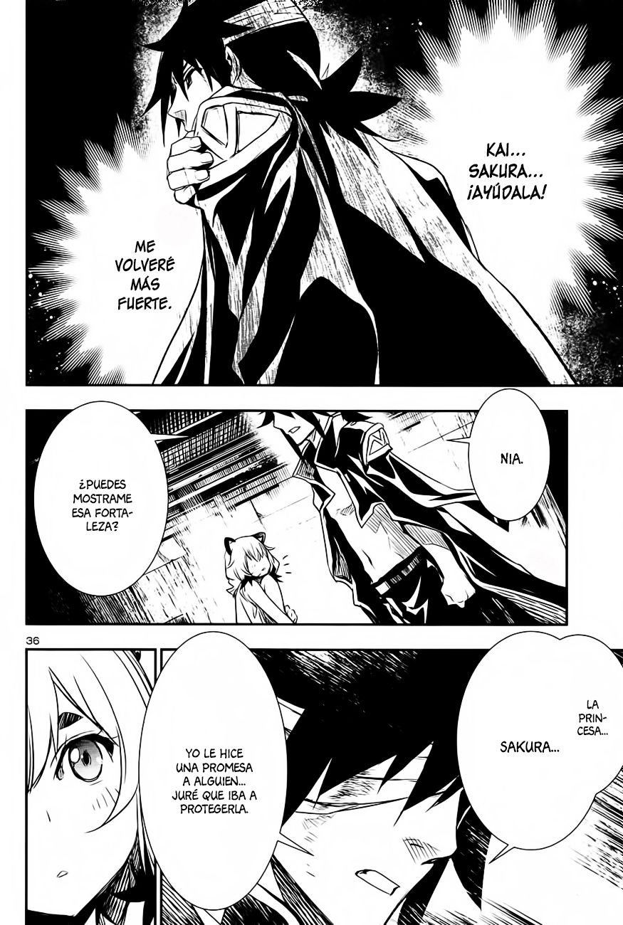 Shinju no Nectar Capitulo 4: El Héroe Enmascarado. página 36