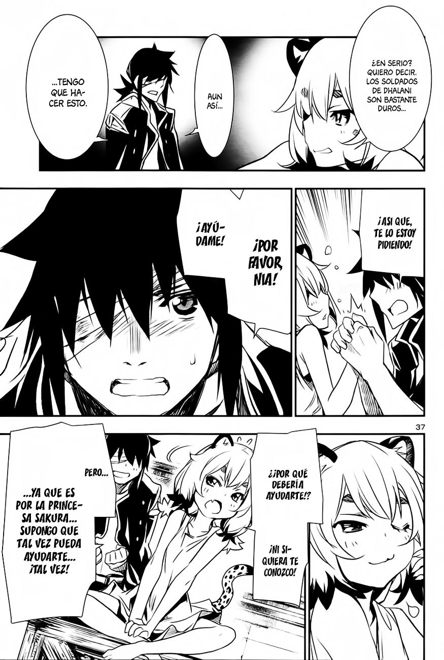 Shinju no Nectar Capitulo 4: El Héroe Enmascarado. página 37