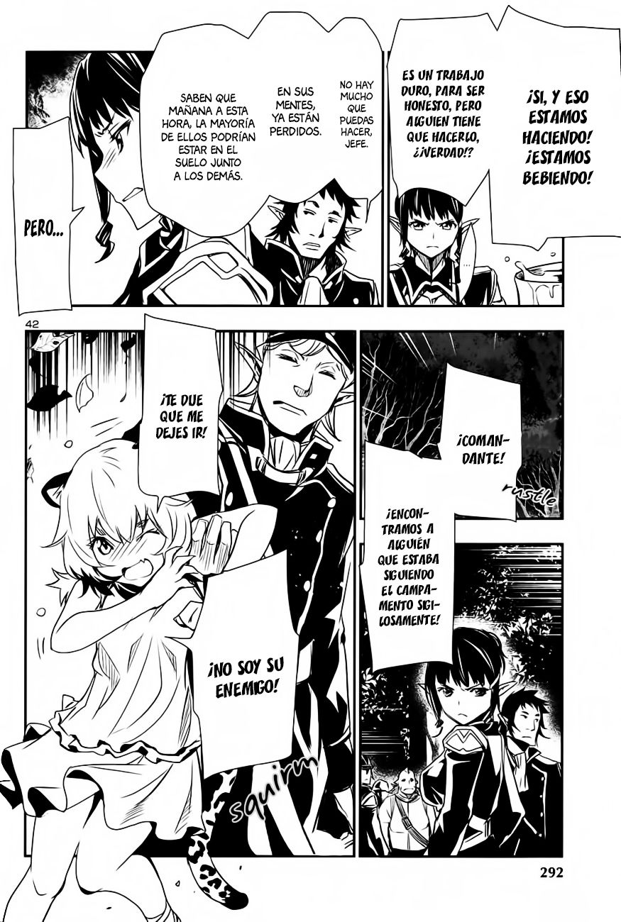 Shinju no Nectar Capitulo 4: El Héroe Enmascarado. página 42