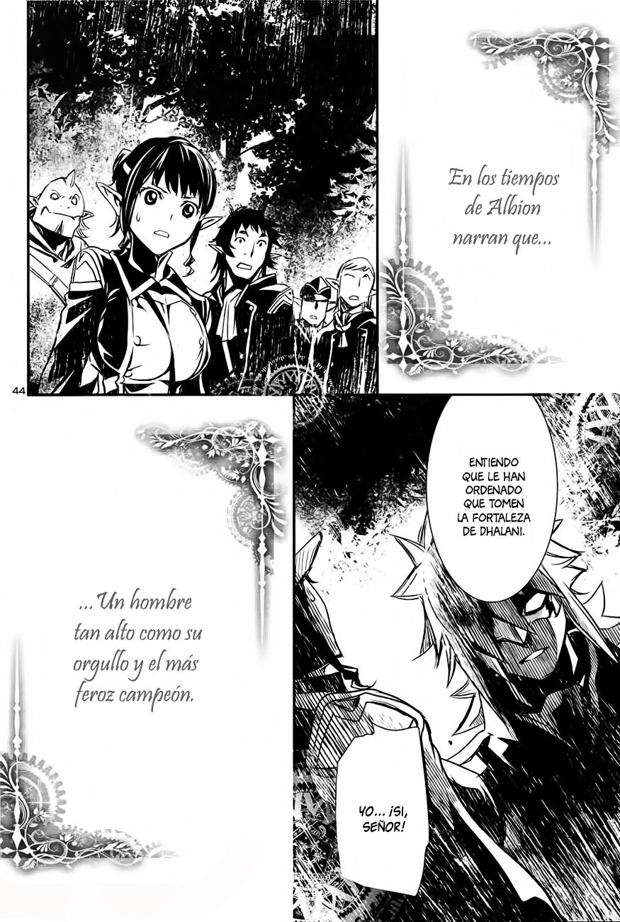 Shinju no Nectar Capitulo 4: El Héroe Enmascarado. página 44