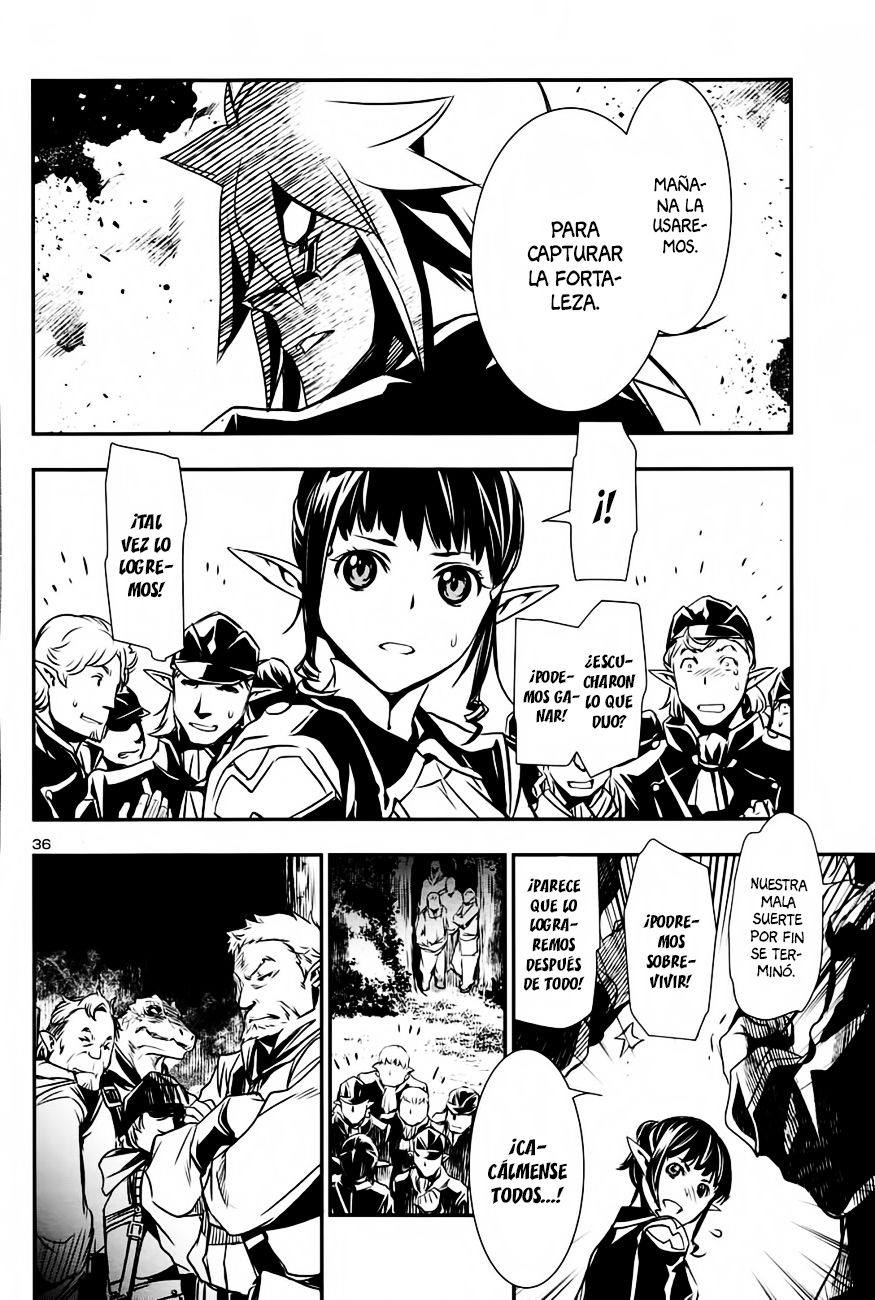 Shinju no Nectar Capitulo 5: El Rayo de Suriyah página 38