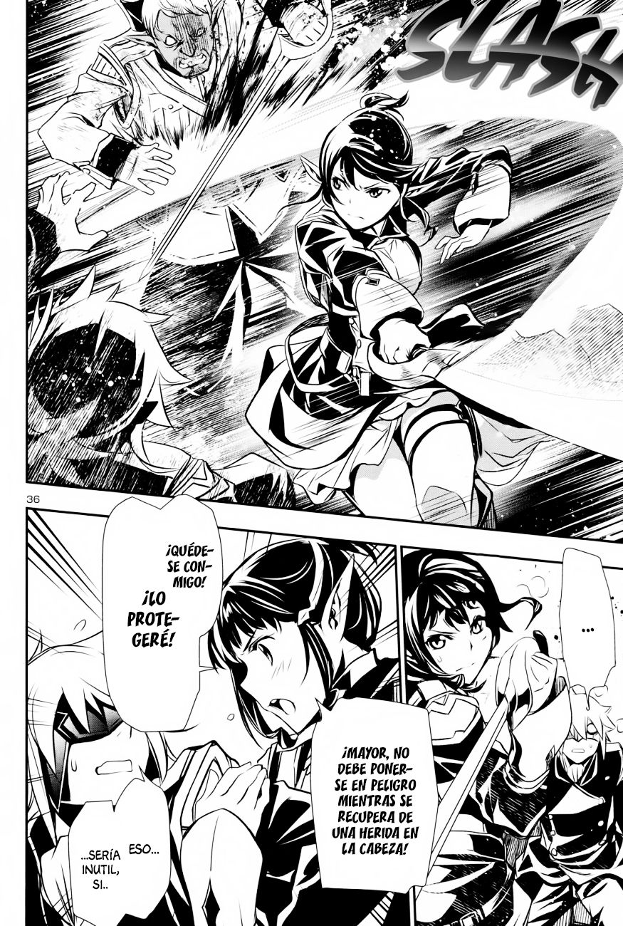 Shinju no Nectar Capitulo 6: ¡Asalto a la fortaleza! página 36