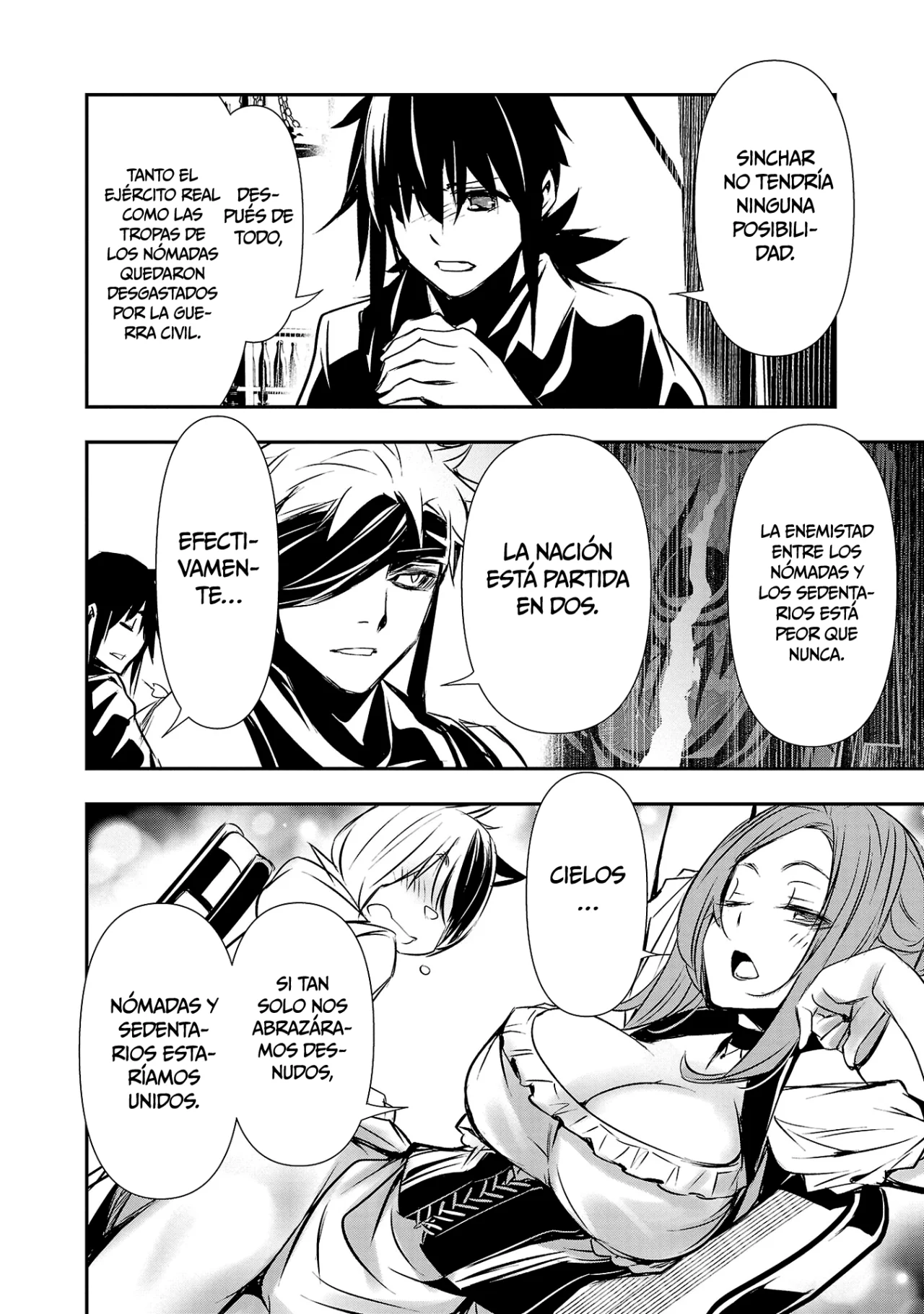 Shinju no Nectar Capitulo 66: el puente entre etnias página 9