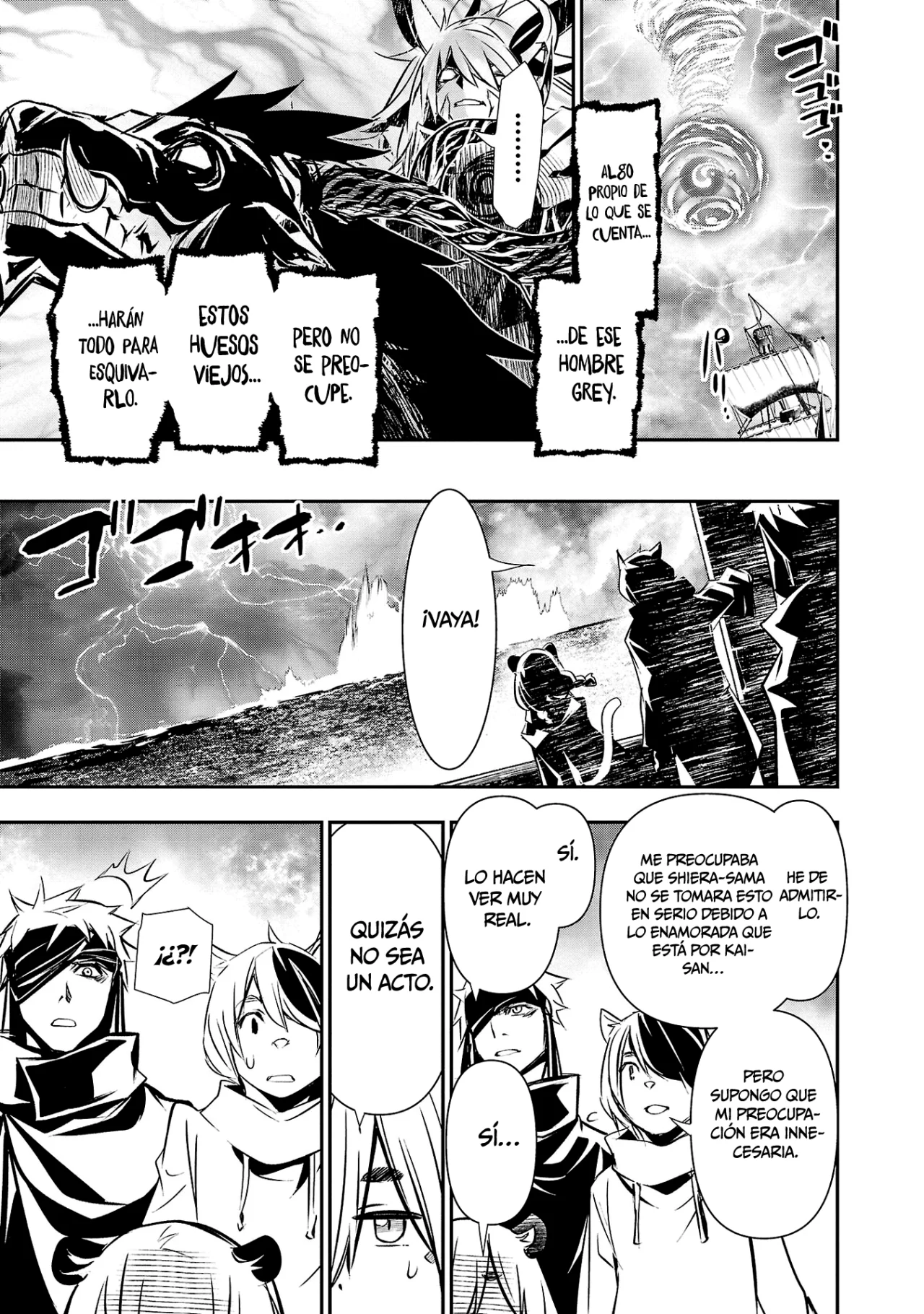 Shinju no Nectar Capitulo 69: grey vs kai página 11