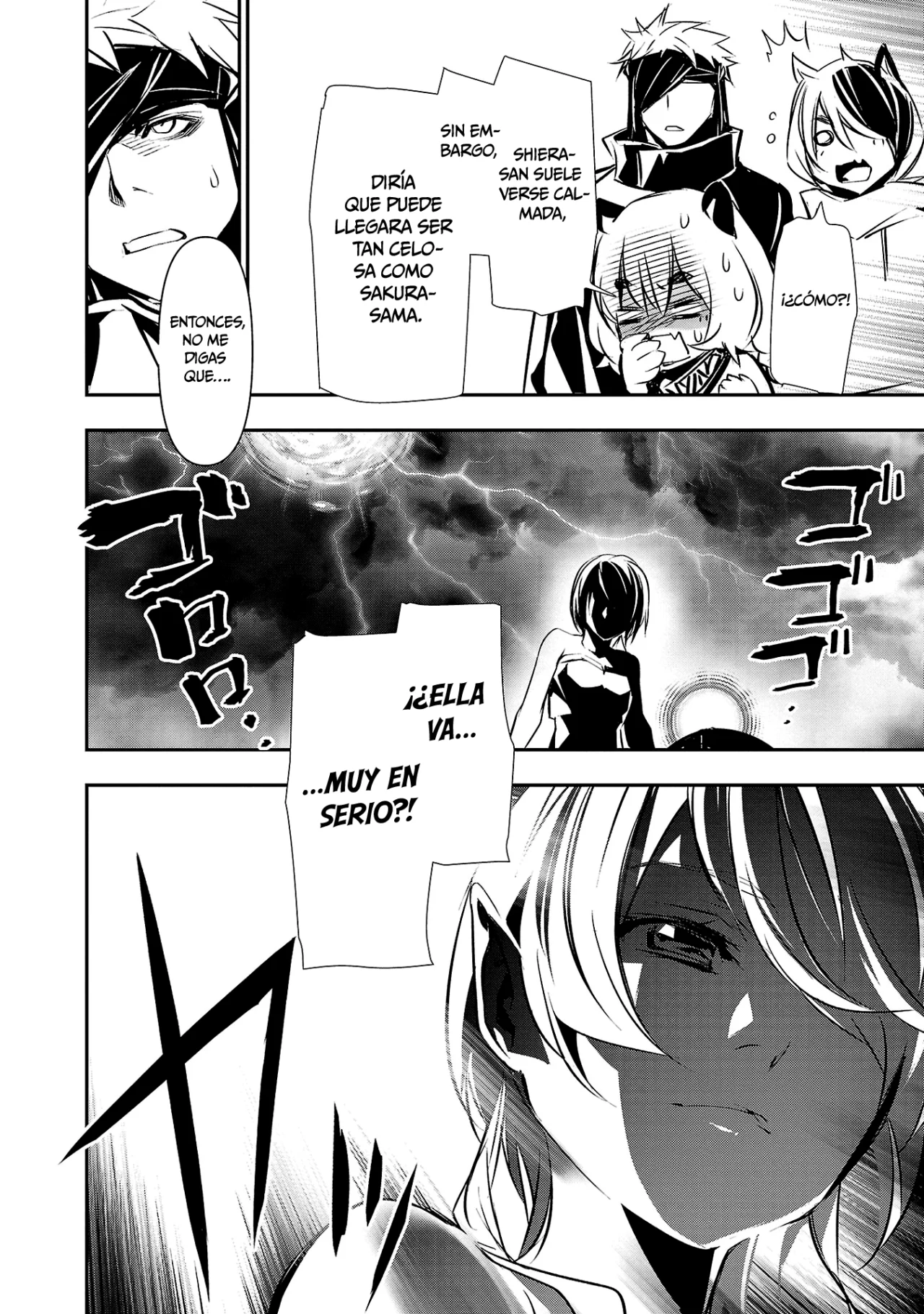 Shinju no Nectar Capitulo 69: grey vs kai página 12