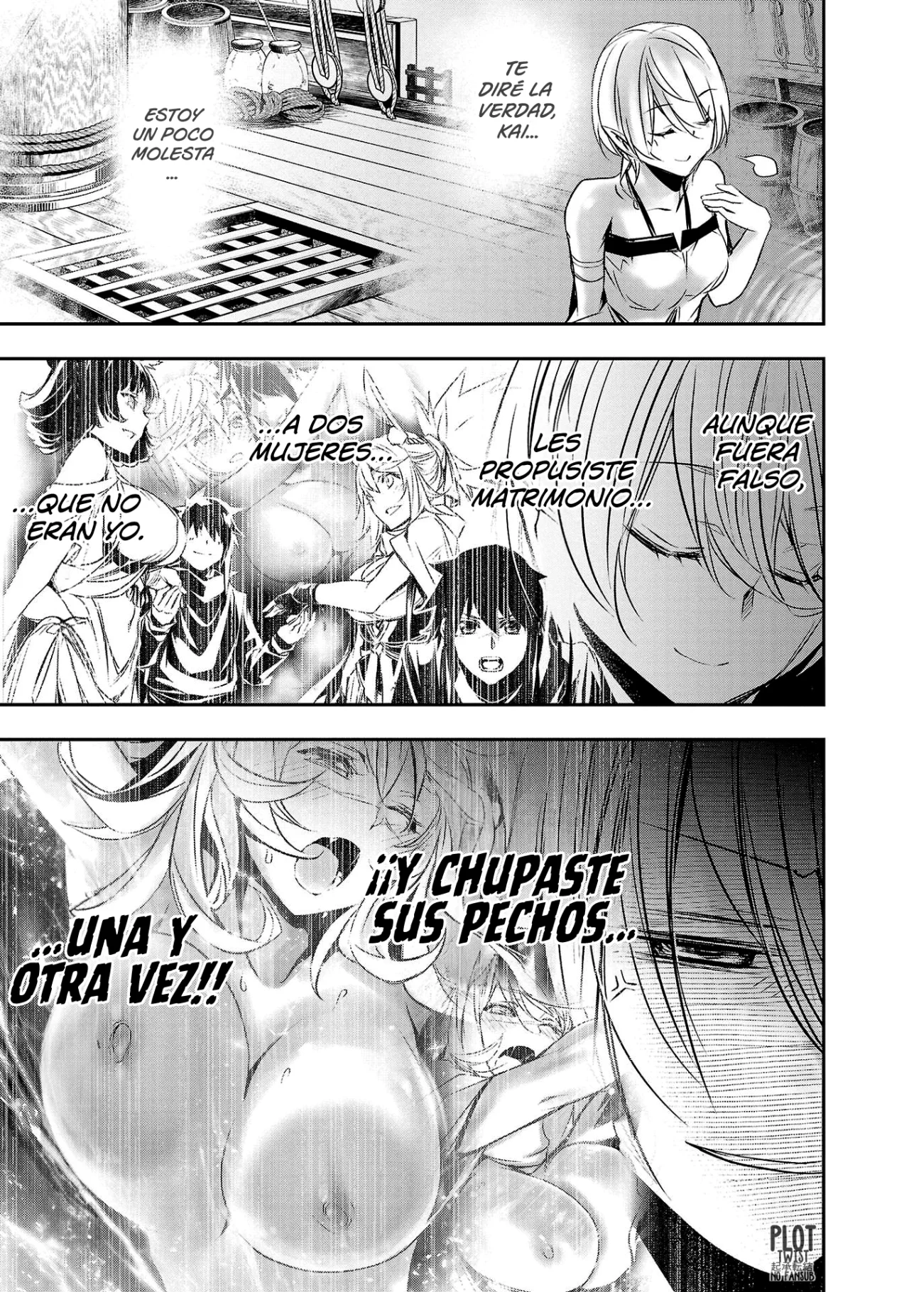 Shinju no Nectar Capitulo 69: grey vs kai página 13