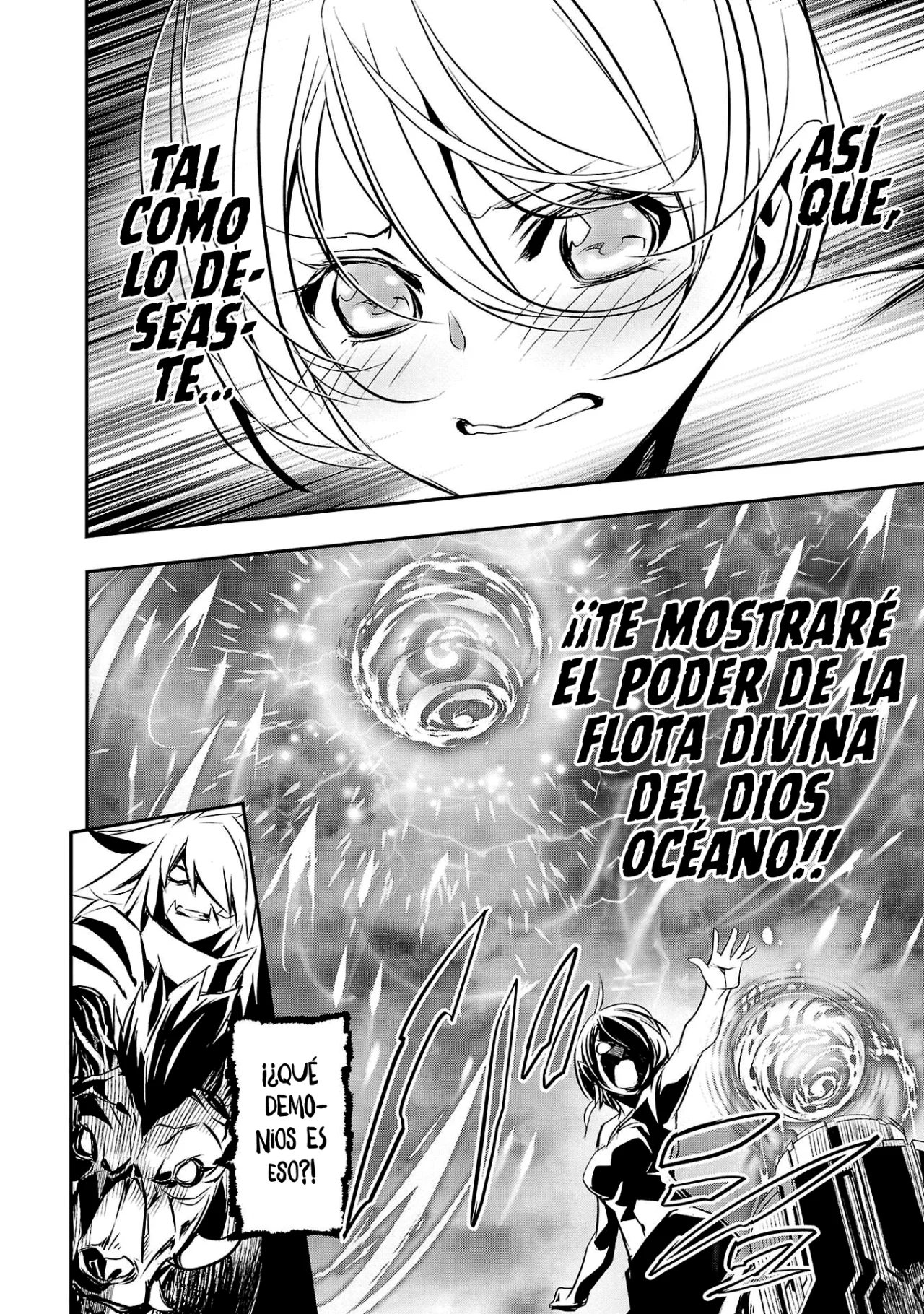 Shinju no Nectar Capitulo 69: grey vs kai página 14