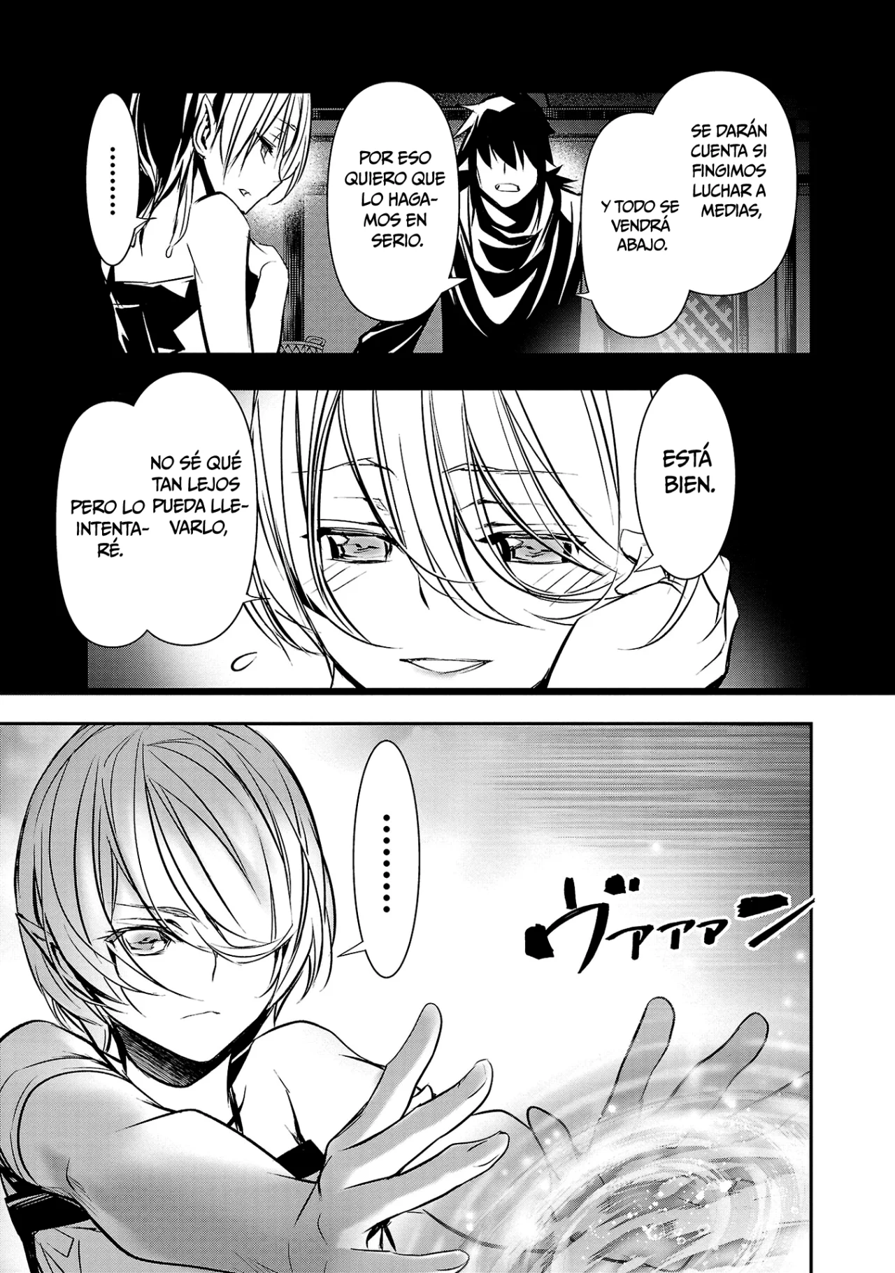 Shinju no Nectar Capitulo 69: grey vs kai página 9