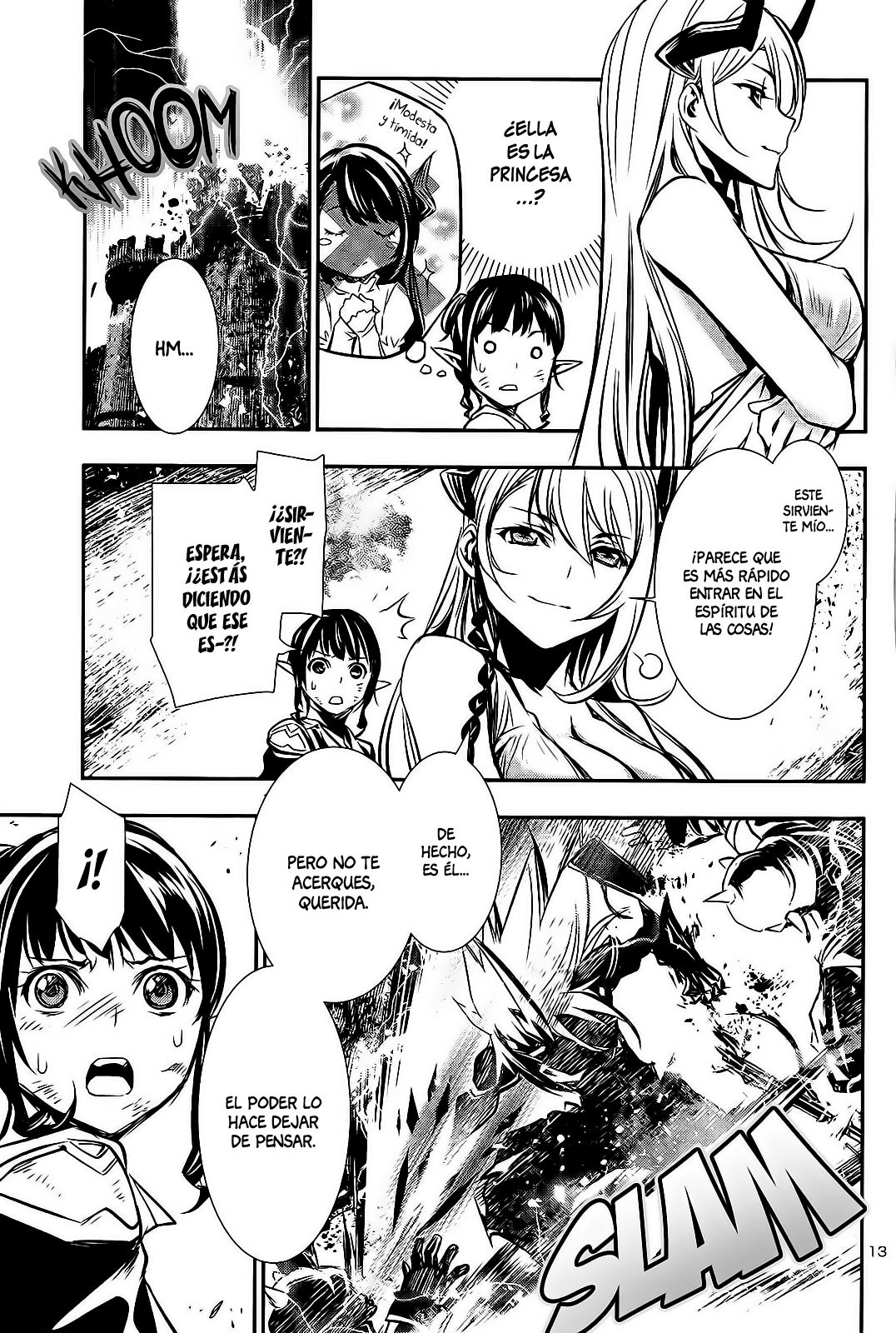 Shinju no Nectar Capitulo 7: Salvajes página 14