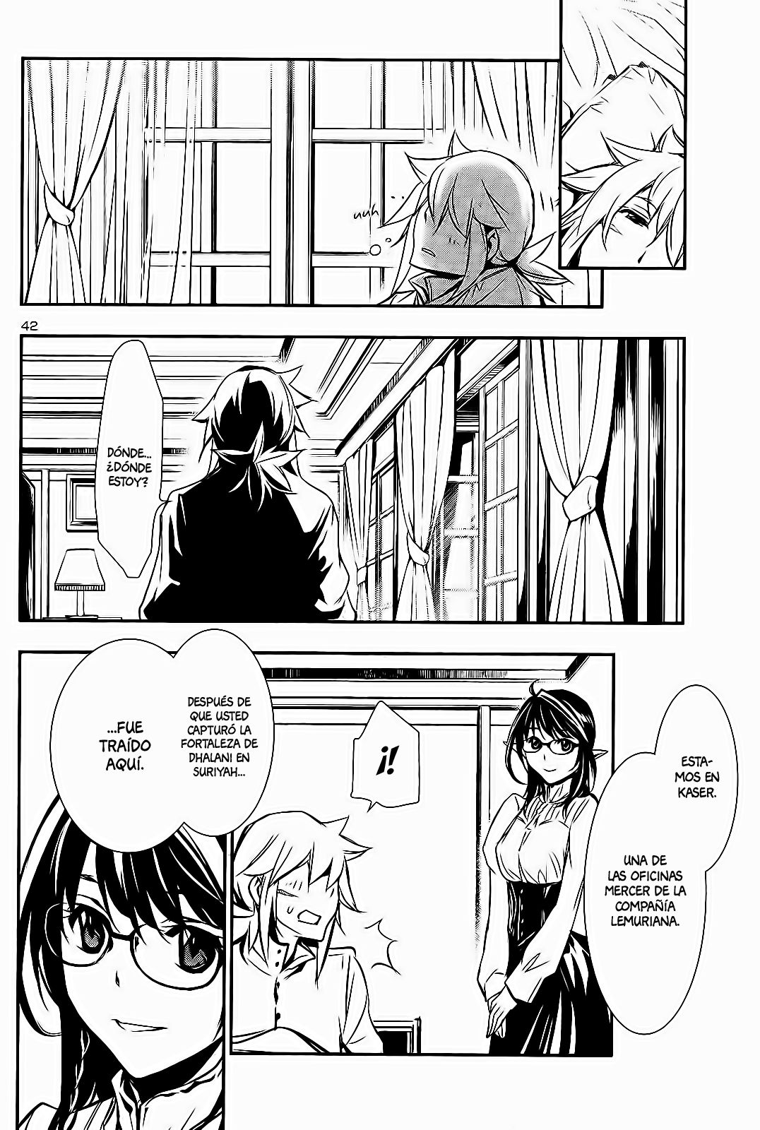 Shinju no Nectar Capitulo 7: Salvajes página 43