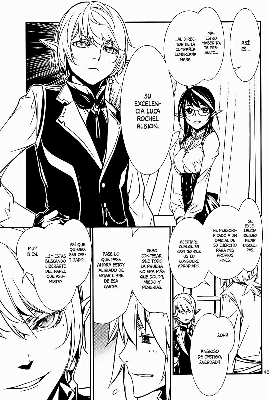 Shinju no Nectar Capitulo 7: Salvajes página 46