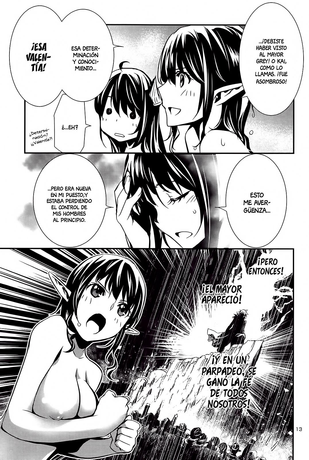 Shinju no Nectar Capitulo 8: La noche en Kaser página 13