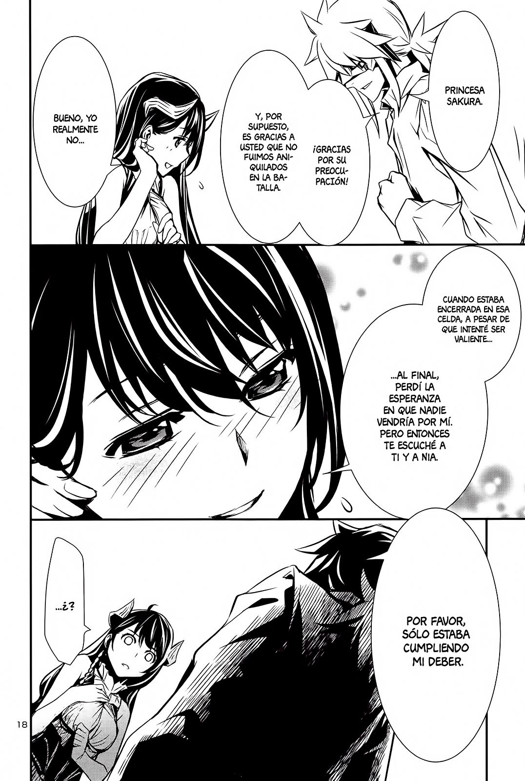 Shinju no Nectar Capitulo 8: La noche en Kaser página 18