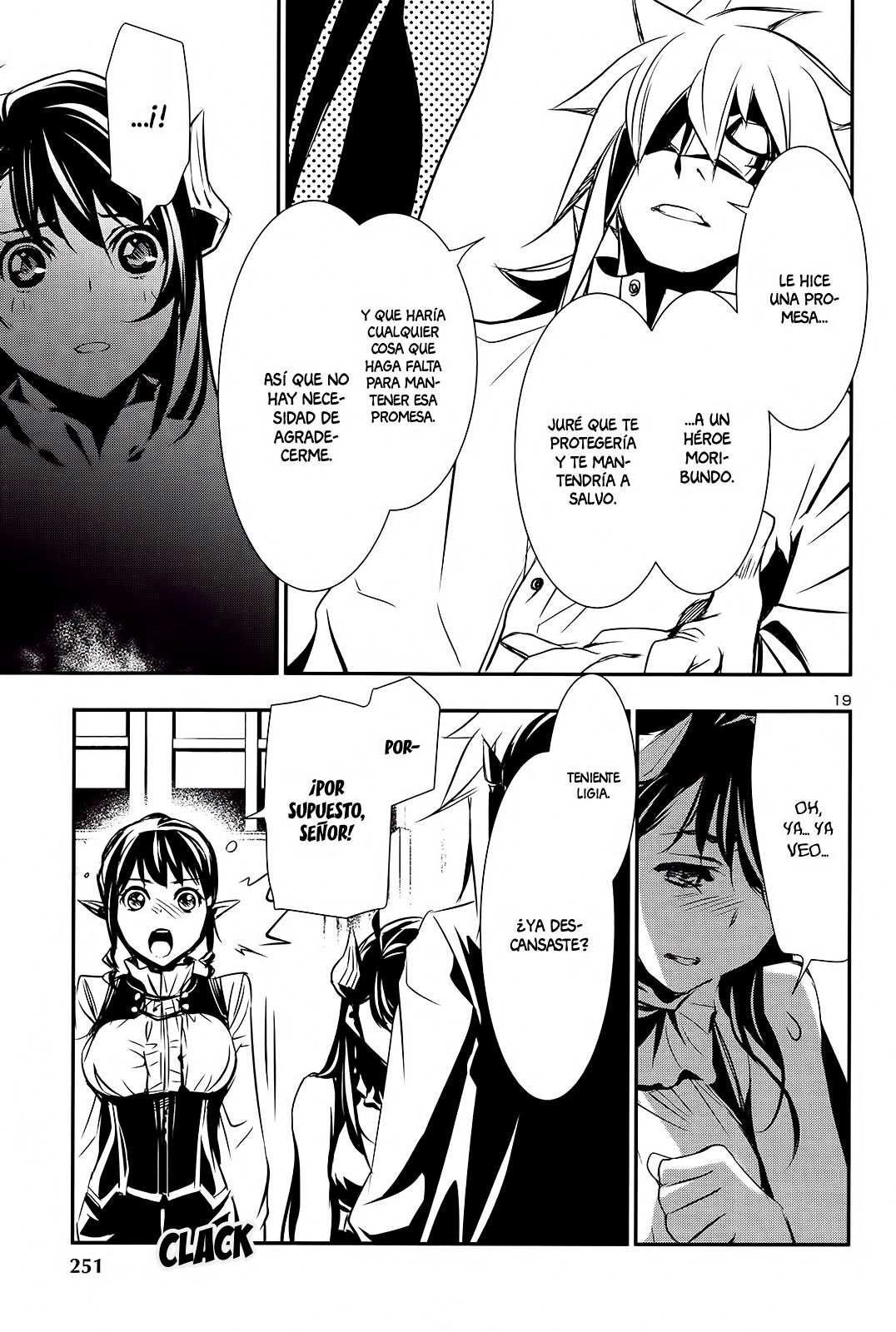 Shinju no Nectar Capitulo 8: La noche en Kaser página 19