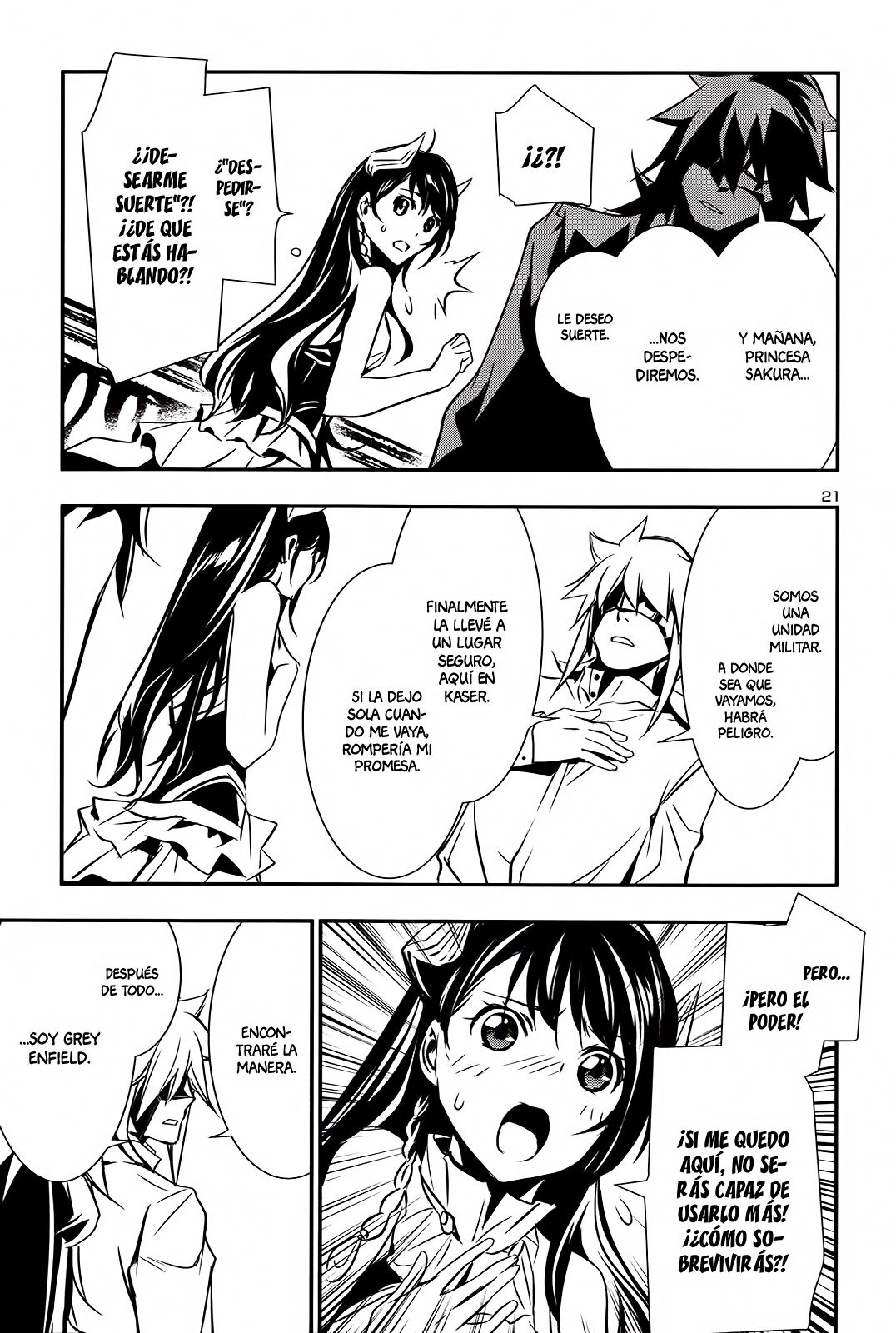 Shinju no Nectar Capitulo 8: La noche en Kaser página 21