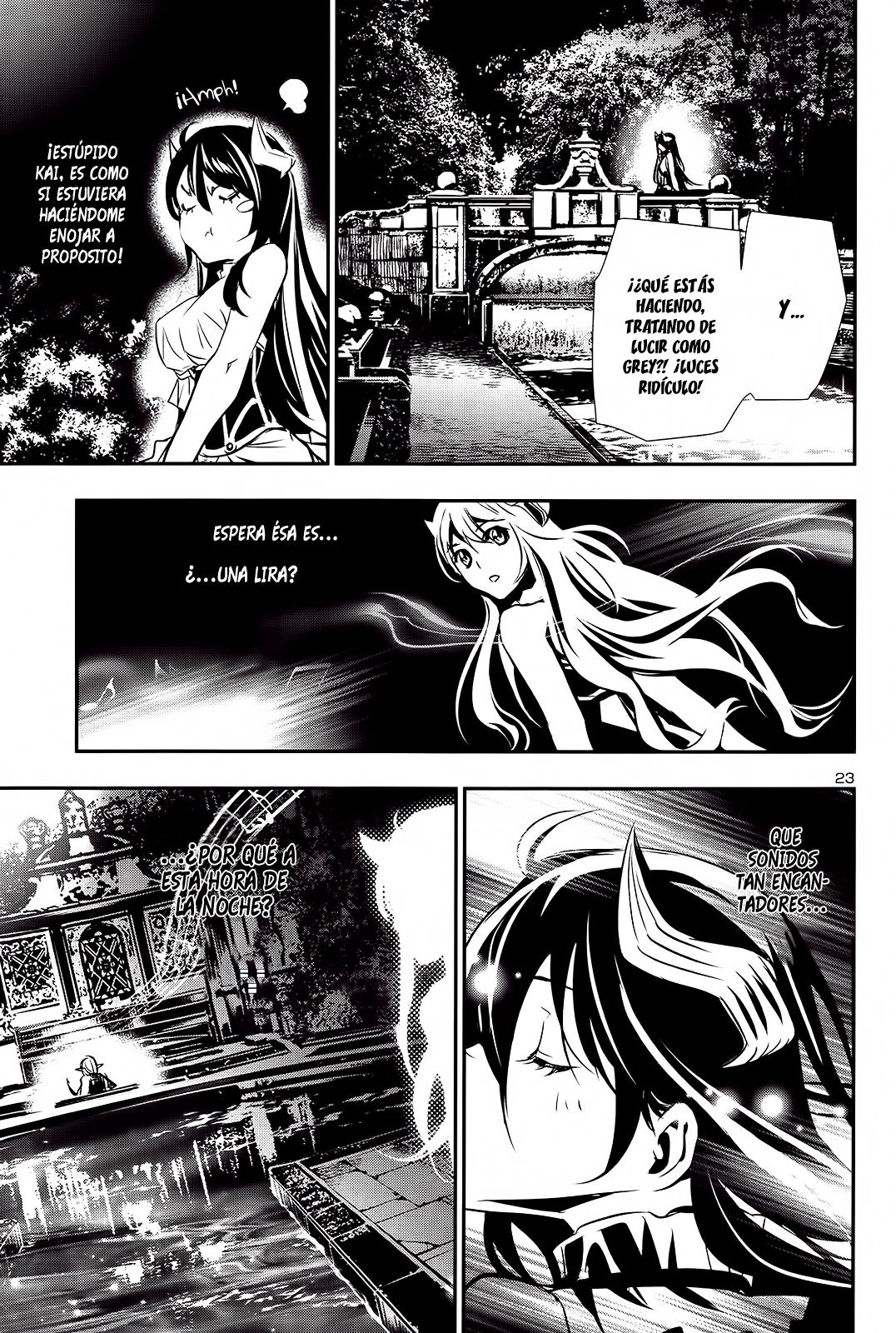 Shinju no Nectar Capitulo 8: La noche en Kaser página 23