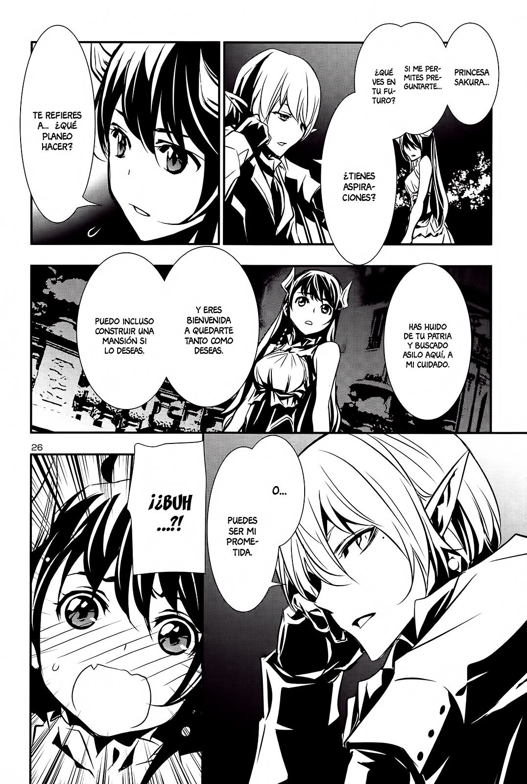 Shinju no Nectar Capitulo 8: La noche en Kaser página 26