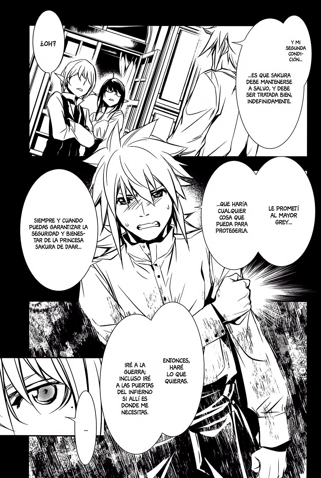 Shinju no Nectar Capitulo 8: La noche en Kaser página 29