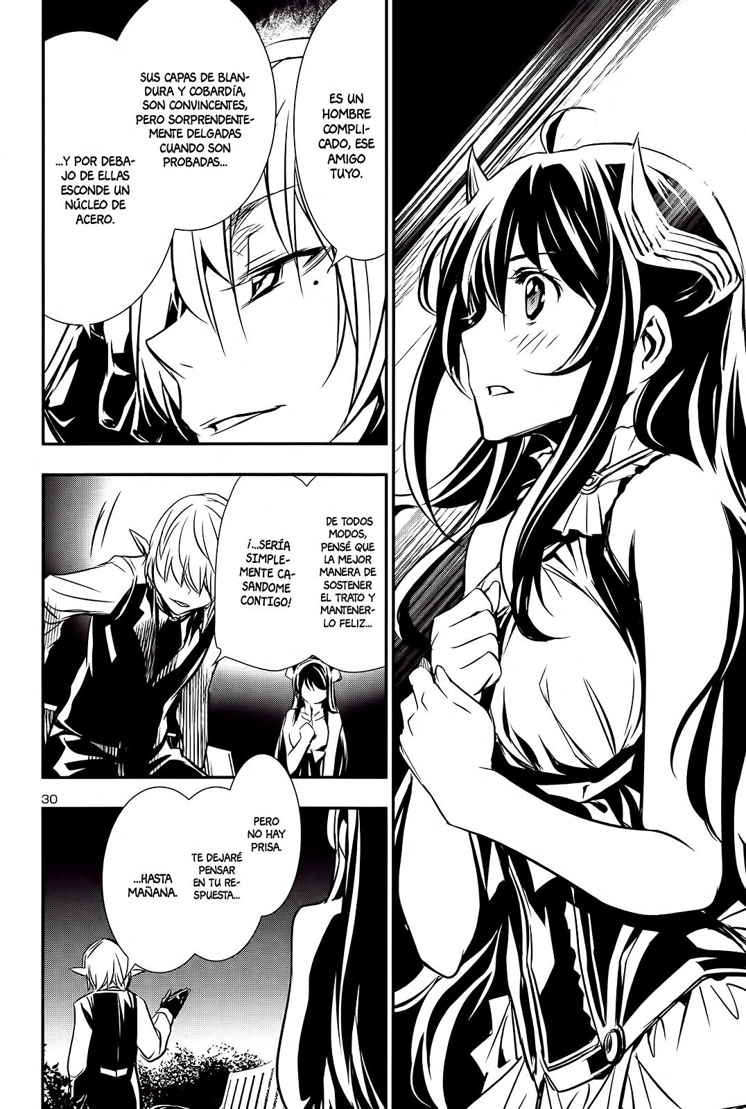 Shinju no Nectar Capitulo 8: La noche en Kaser página 30