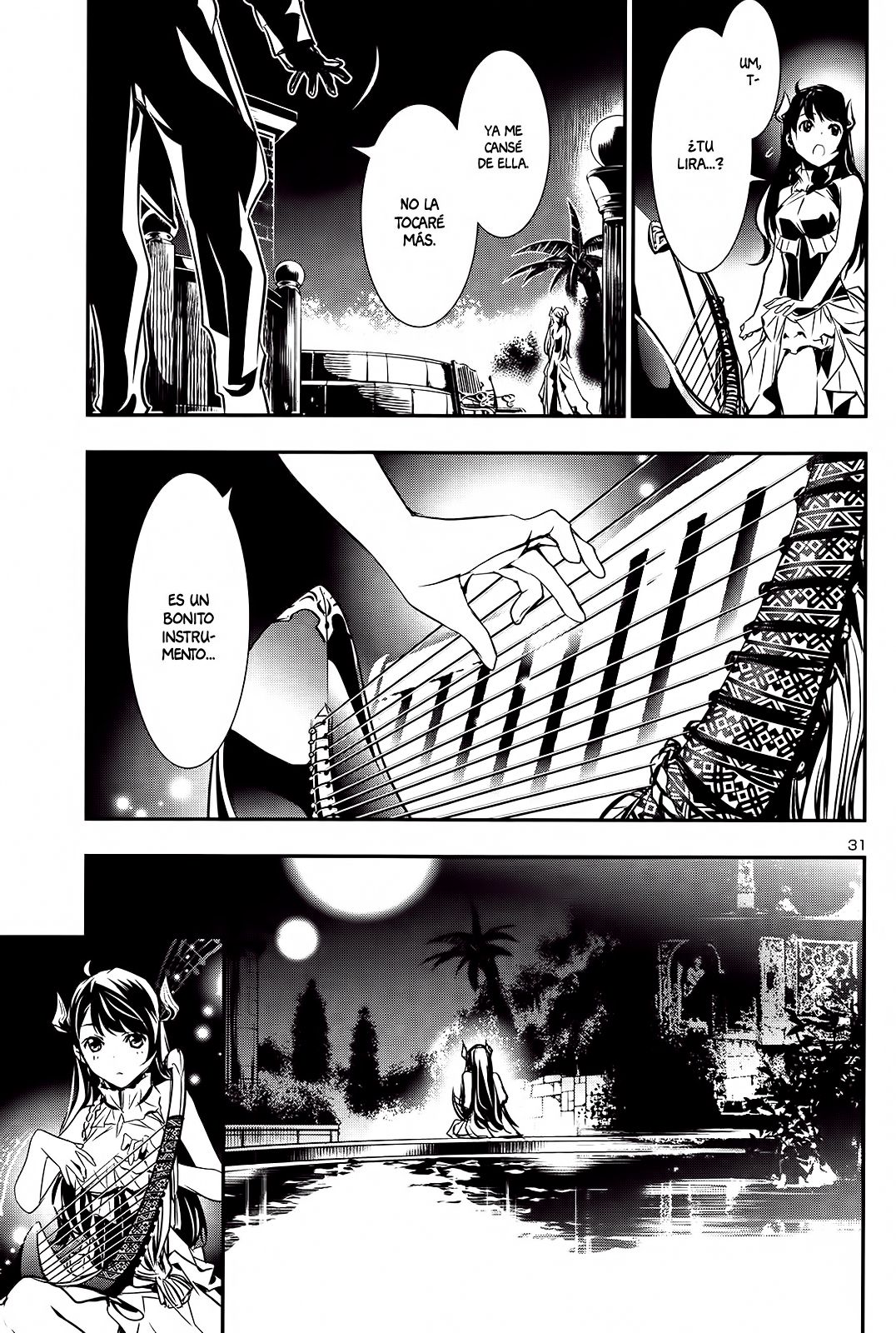 Shinju no Nectar Capitulo 8: La noche en Kaser página 31