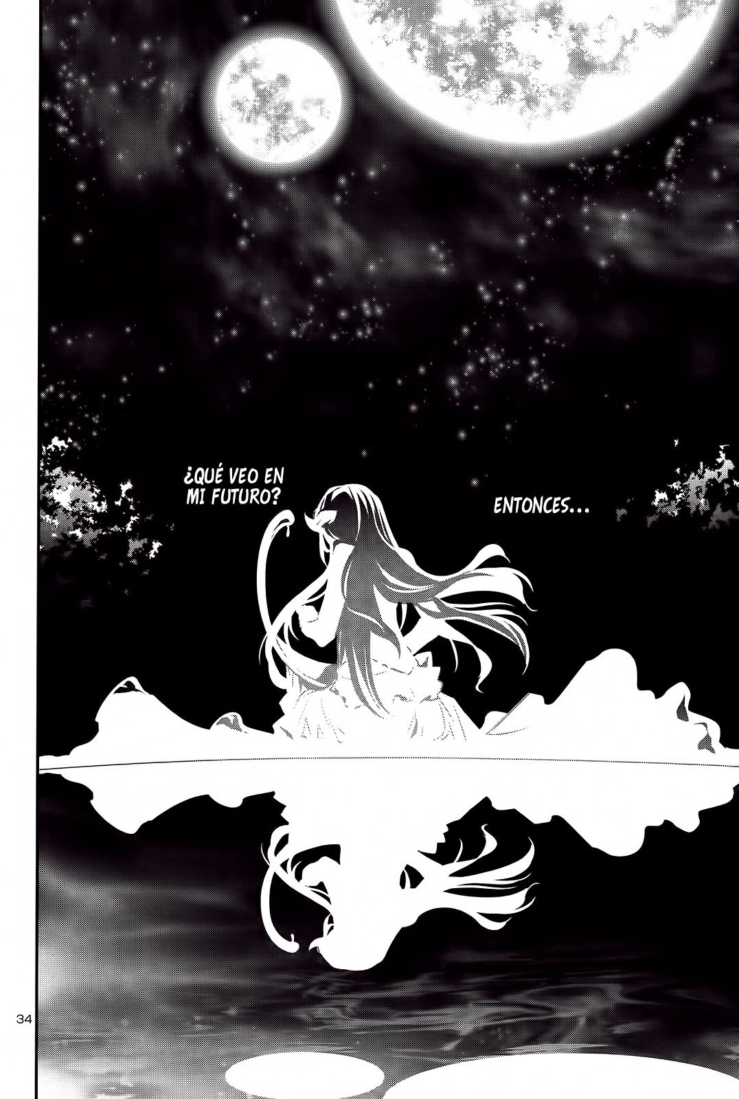 Shinju no Nectar Capitulo 8: La noche en Kaser página 34