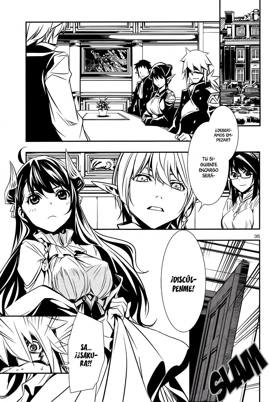 Shinju no Nectar Capitulo 8: La noche en Kaser página 35