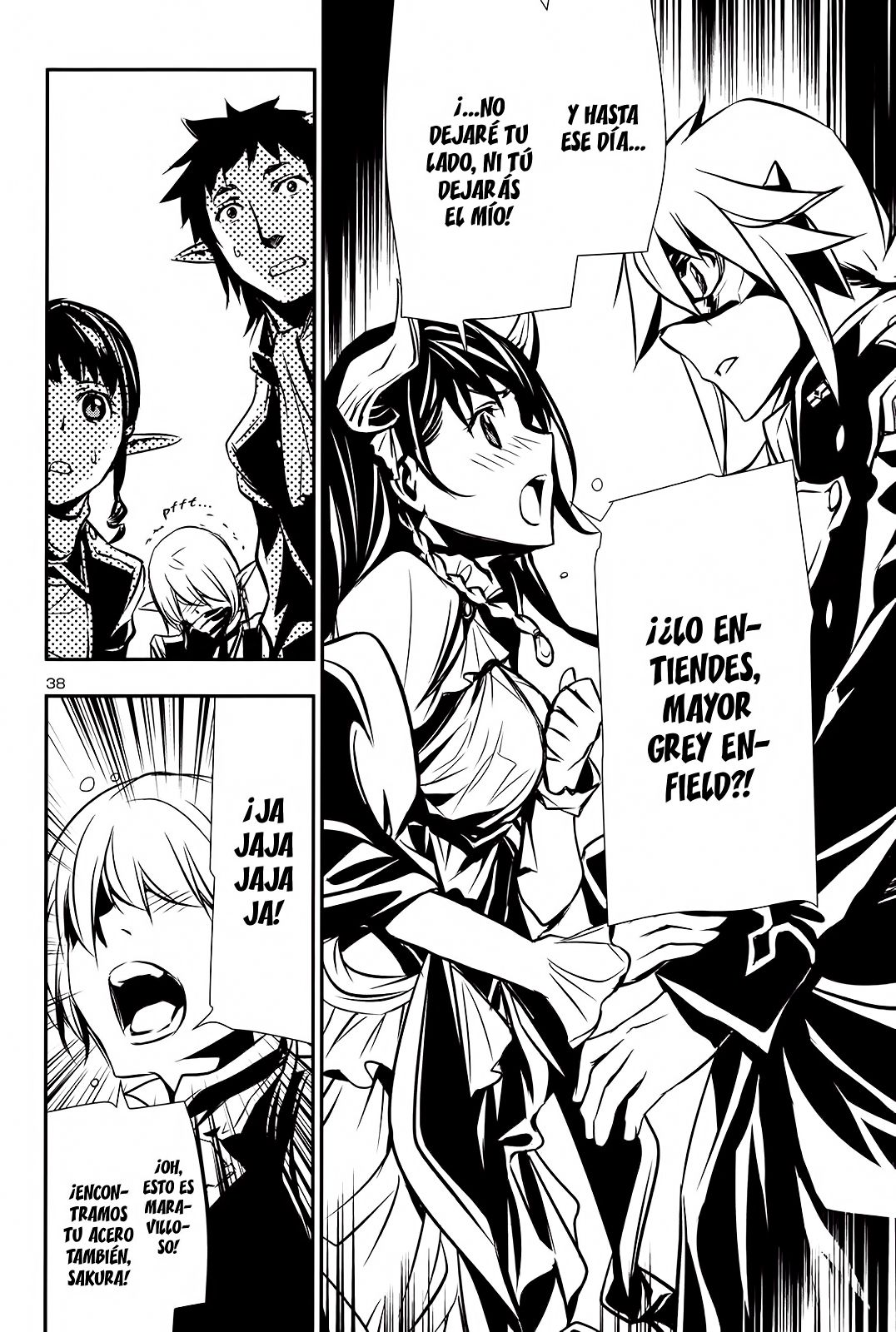 Shinju no Nectar Capitulo 8: La noche en Kaser página 38