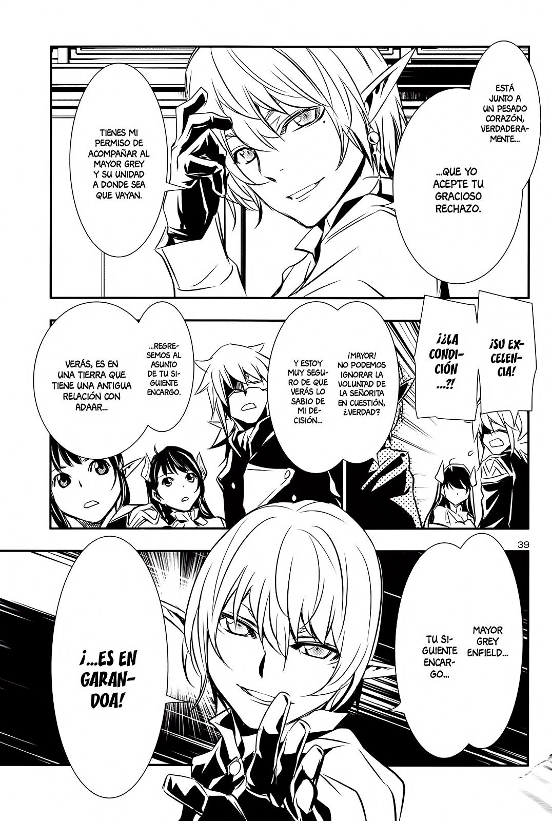 Shinju no Nectar Capitulo 8: La noche en Kaser página 39
