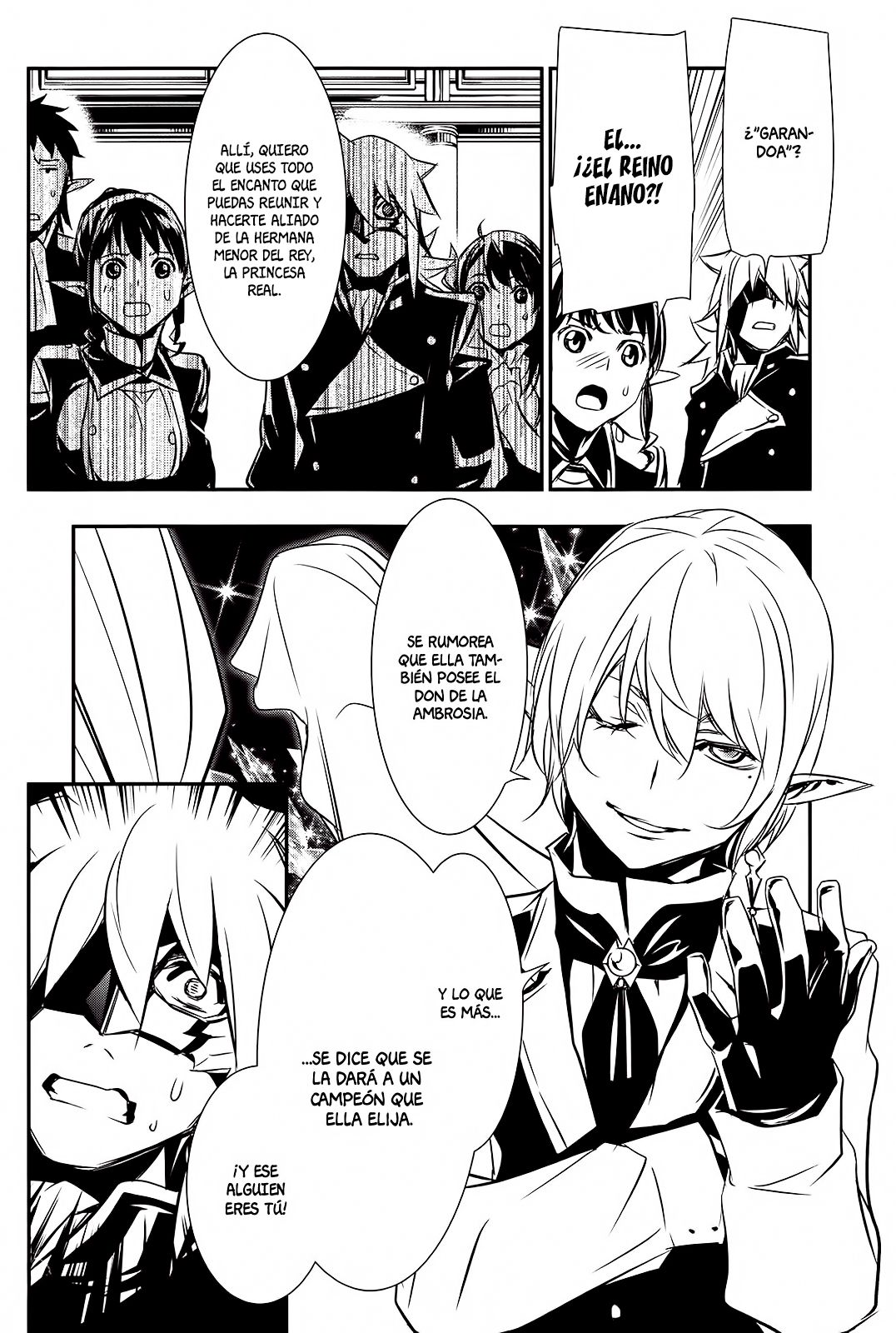 Shinju no Nectar Capitulo 8: La noche en Kaser página 40