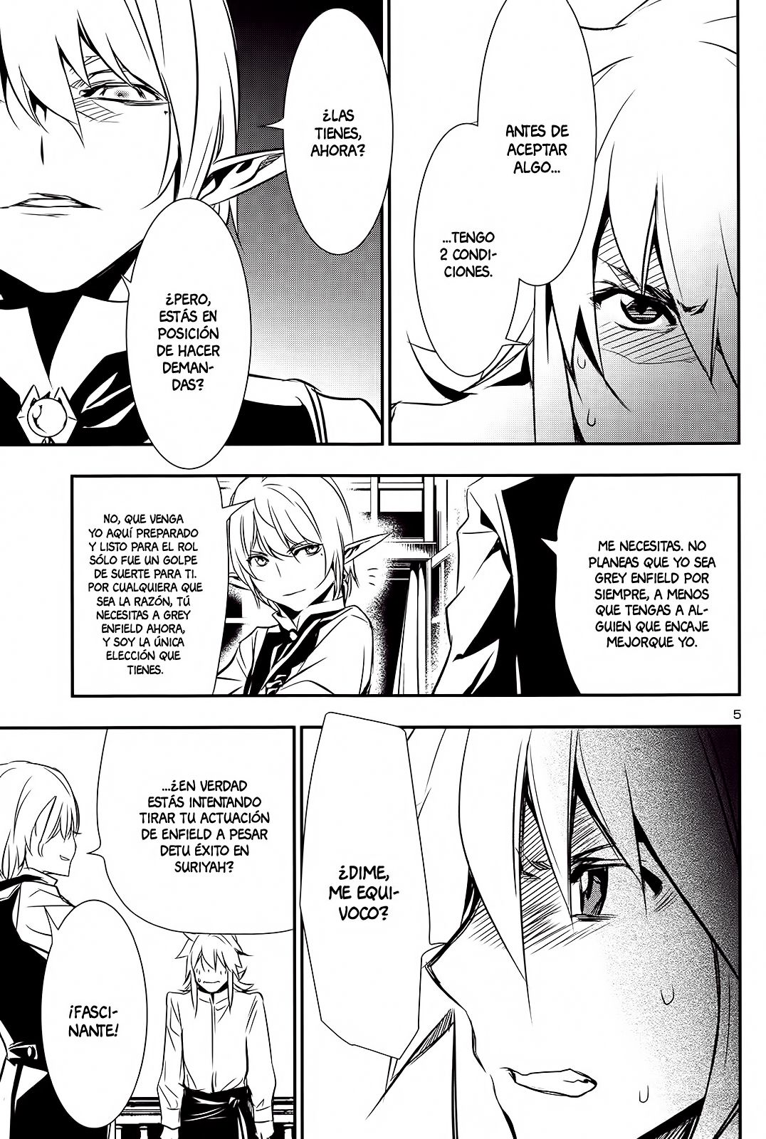 Shinju no Nectar Capitulo 8: La noche en Kaser página 5