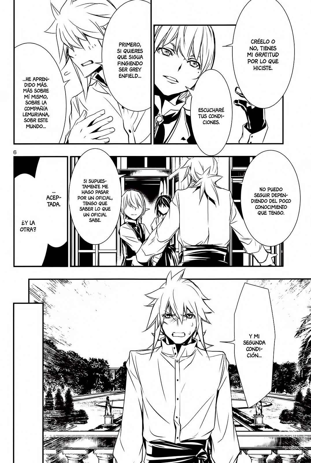 Shinju no Nectar Capitulo 8: La noche en Kaser página 6